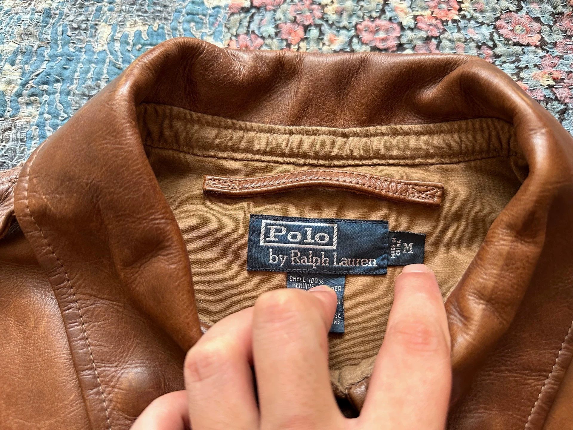 Polo Ralph Lauren Polo Ralph Lauren A2 Distressed Leather Jacket M Size US M / EU 48-50 / 2 - 5 Thumbnail