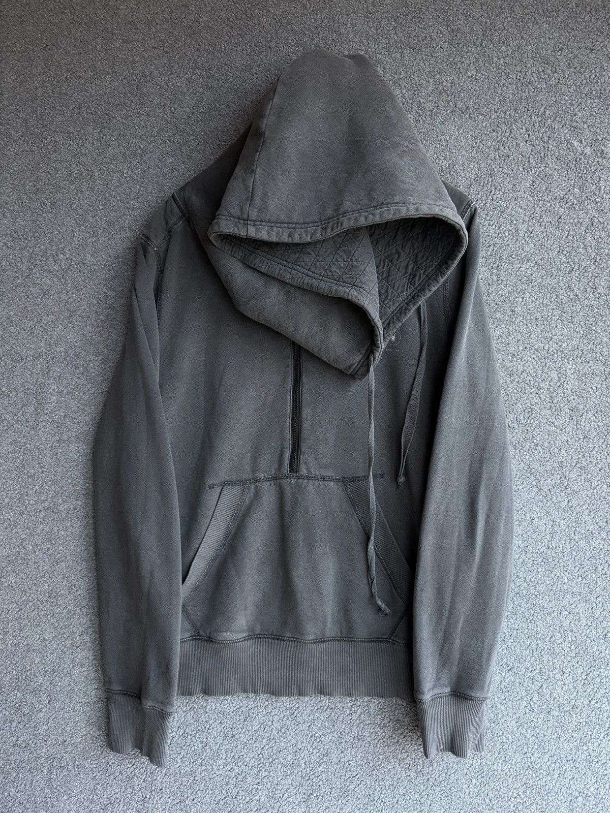 AllSaints 1/4 Zip Hoodie