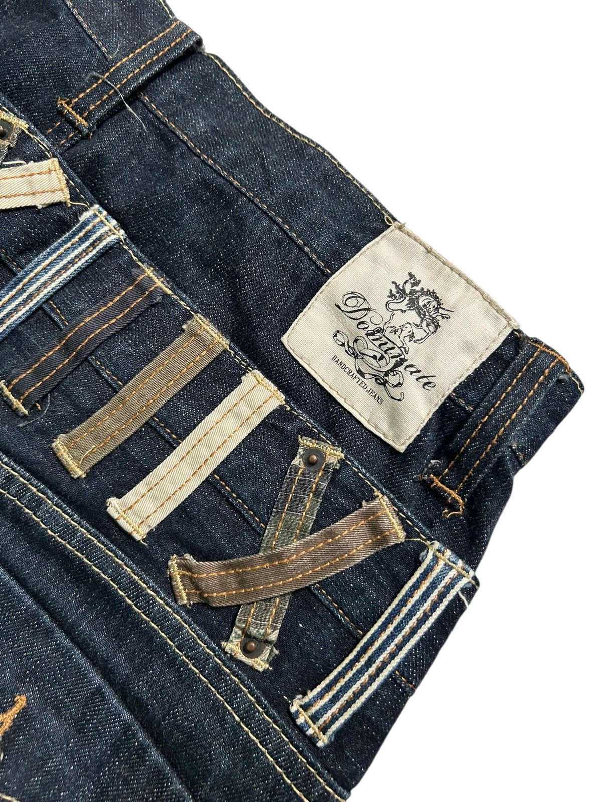 Japanese Brand × Kapital × Vintage Double Waist Dominate Japanese Punk Style Denim Jeans Size US 32 / EU 48 - 5 Thumbnail