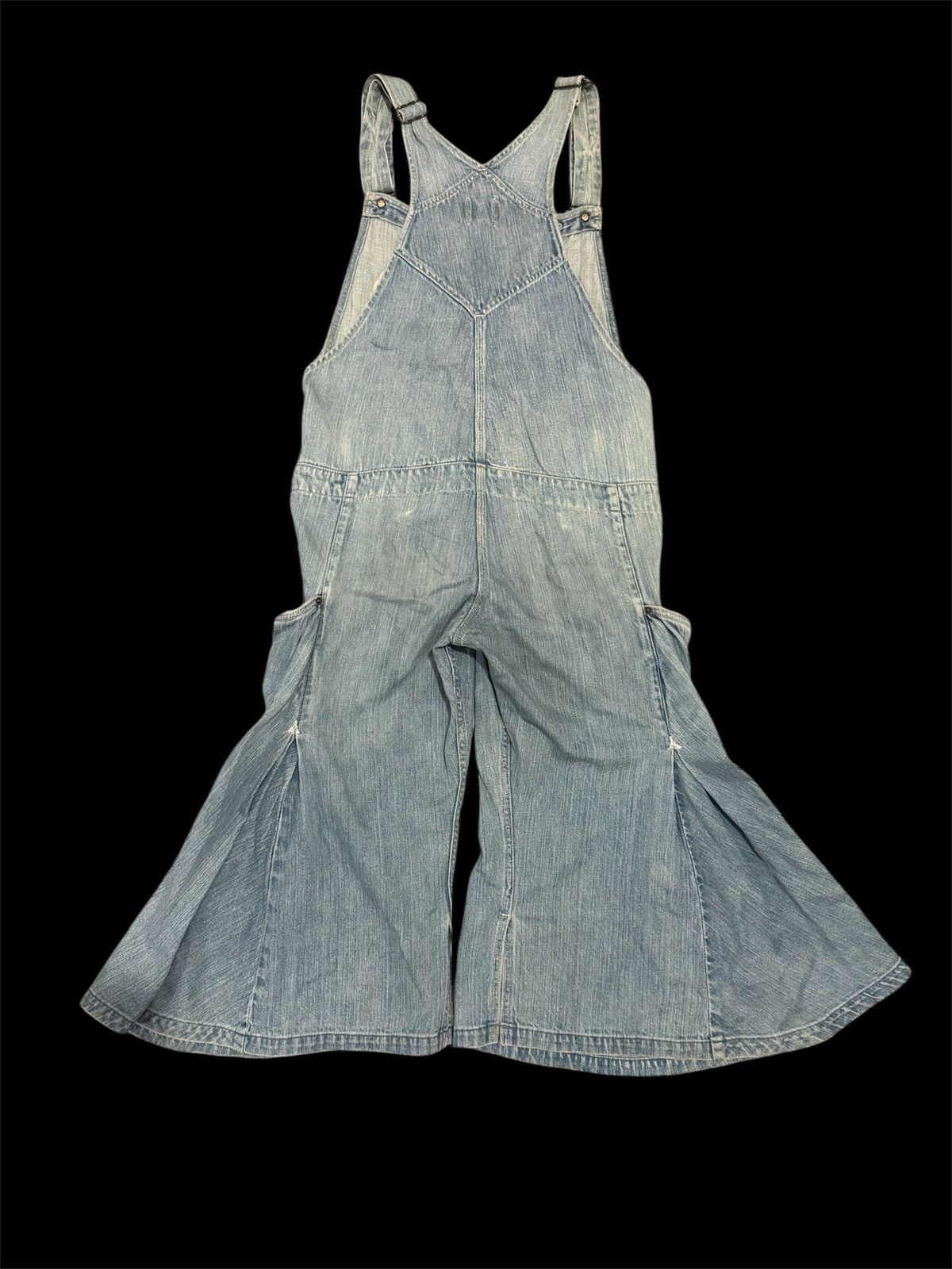 Kapital × Kapital Kountry Kapital Blue Hands Jumpsuits Overall Vintage Japanese Style Size 32" / US 10 / IT 46 - 3 Thumbnail