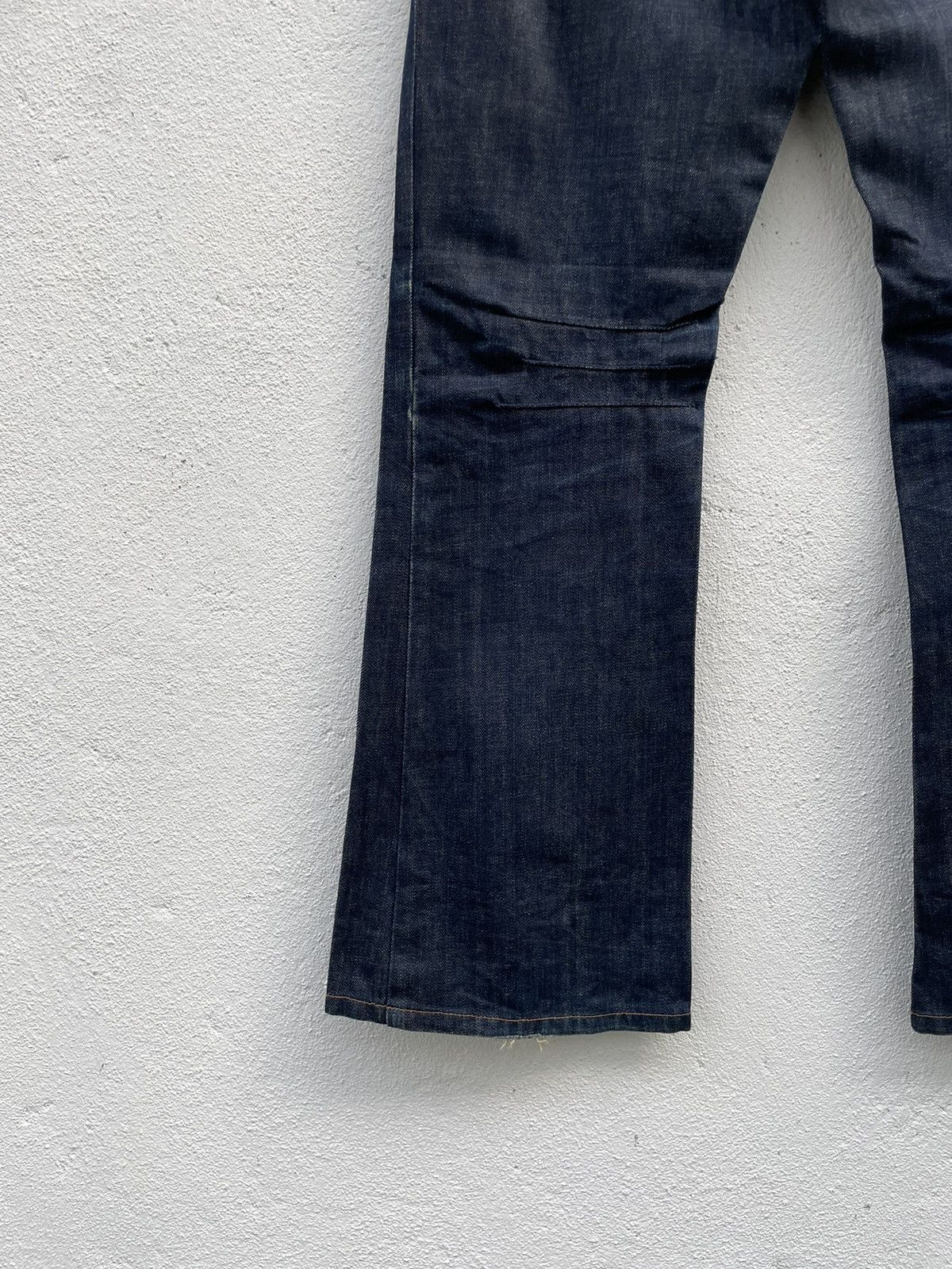 If Six Was Nine Japan Brand Diffrence Rupert Flare Jeans Made In Japan Size US 31 - 15 Thumbnail