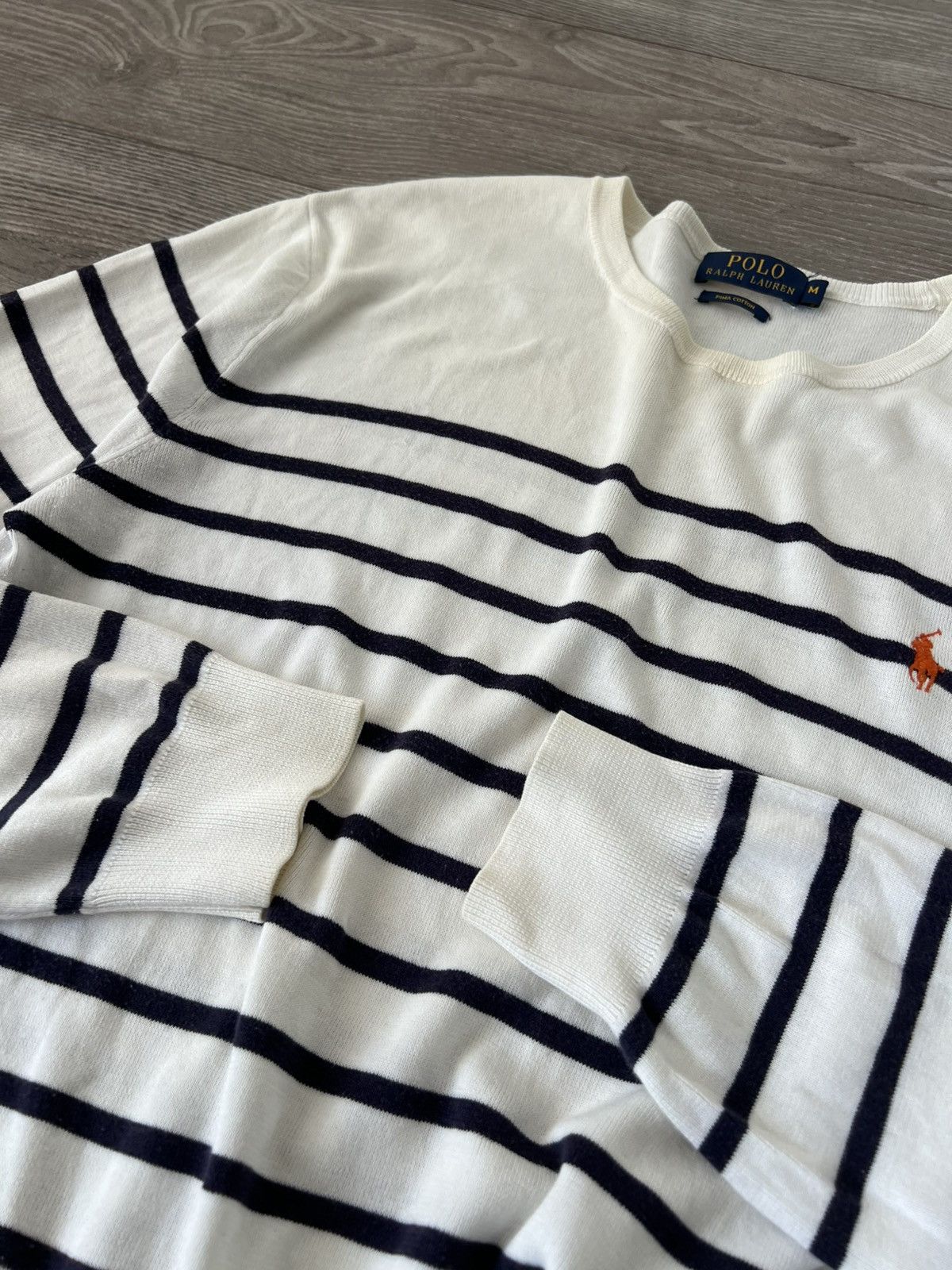 Polo Ralph Lauren ‼️Polo Ralph Lauren Luxury Pima Cotton Wool Sweater‼️ Size US M / EU 48-50 / 2 - 13 Thumbnail