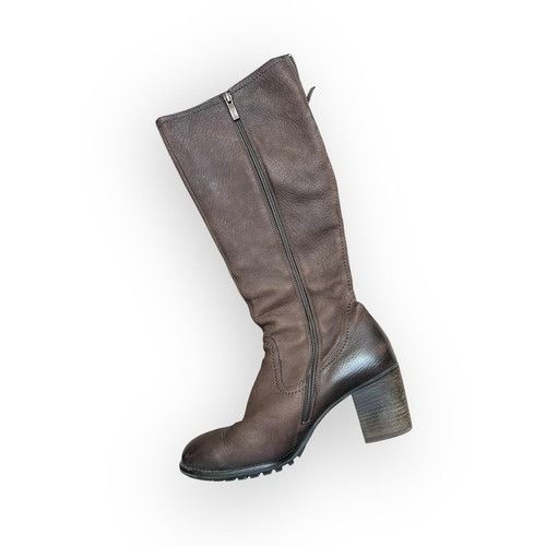Other Paul Green Size 5.5 Dual Zip Tall Boots Women's Brown Leathe Size US 5.5 / IT 35.5 - 7 Thumbnail