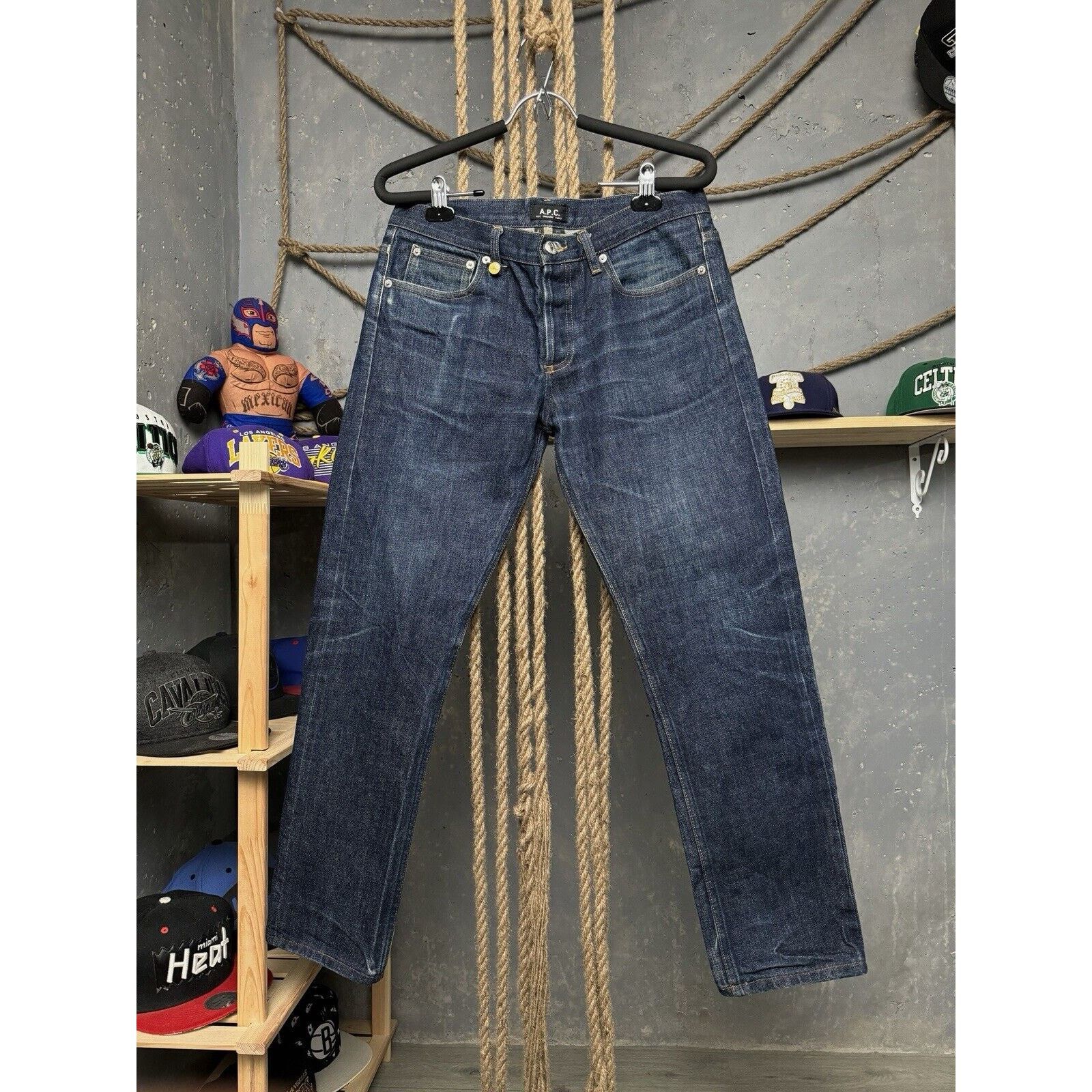A.P.C. A.P.C. Blue Aaron Jeans Size 31 | Grailed