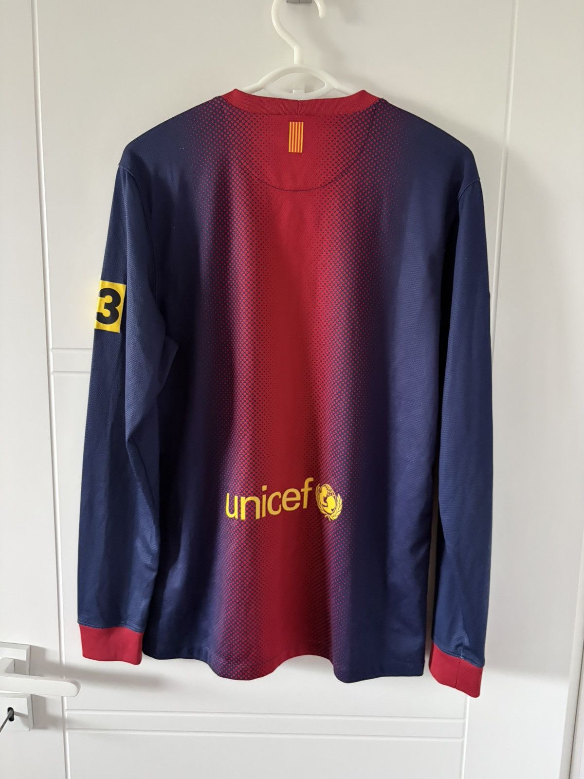 Barcelona nike 2012/2013 domowa długi rękaw — zdjęcie 5