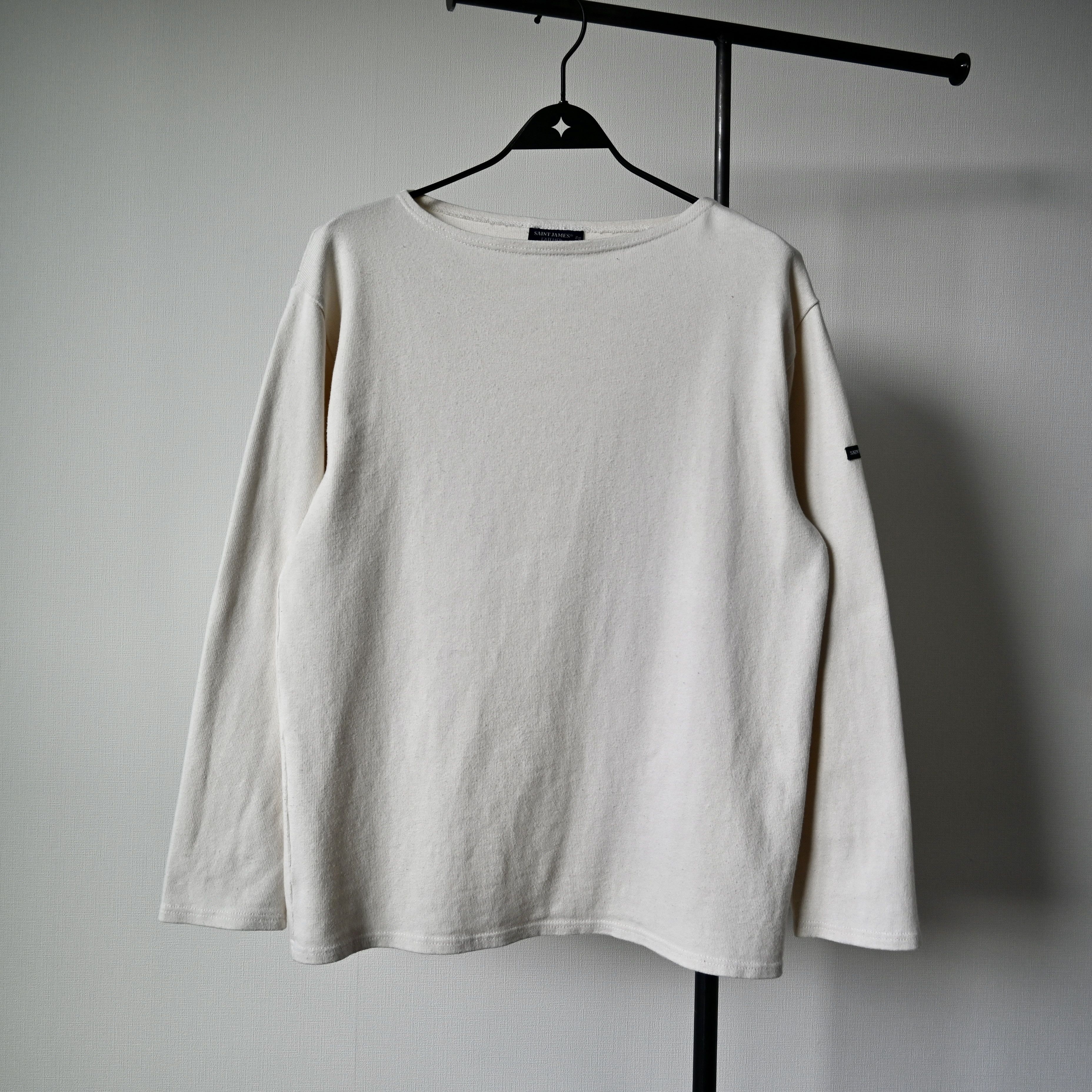 Saint James SAINT JAMES "GUILDO" heavyweight solid breton shirt, 4/M Size US M / EU 48-50 / 2 - 2 Thumbnail