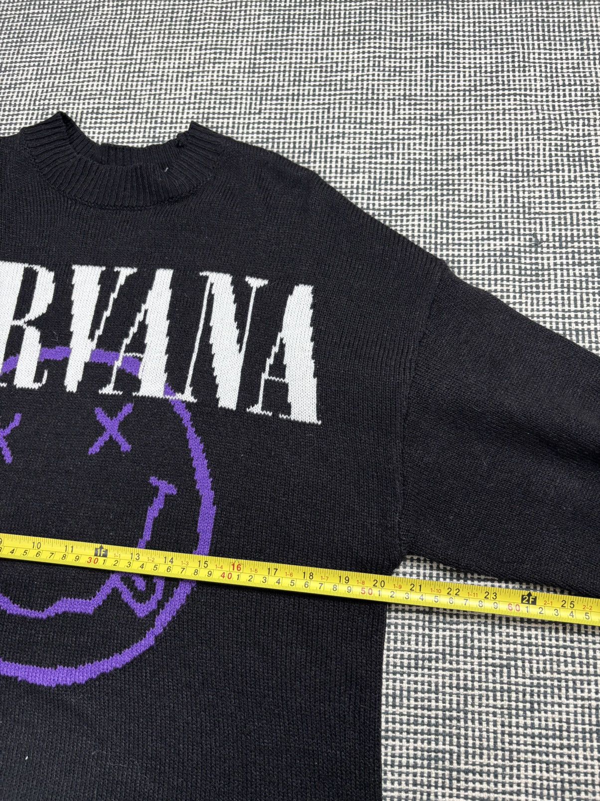 Nirvana Fuzzy grunge style nirvana sweater japanese harajuku vibes Size US S / EU 44-46 / 1 - 6 Thumbnail