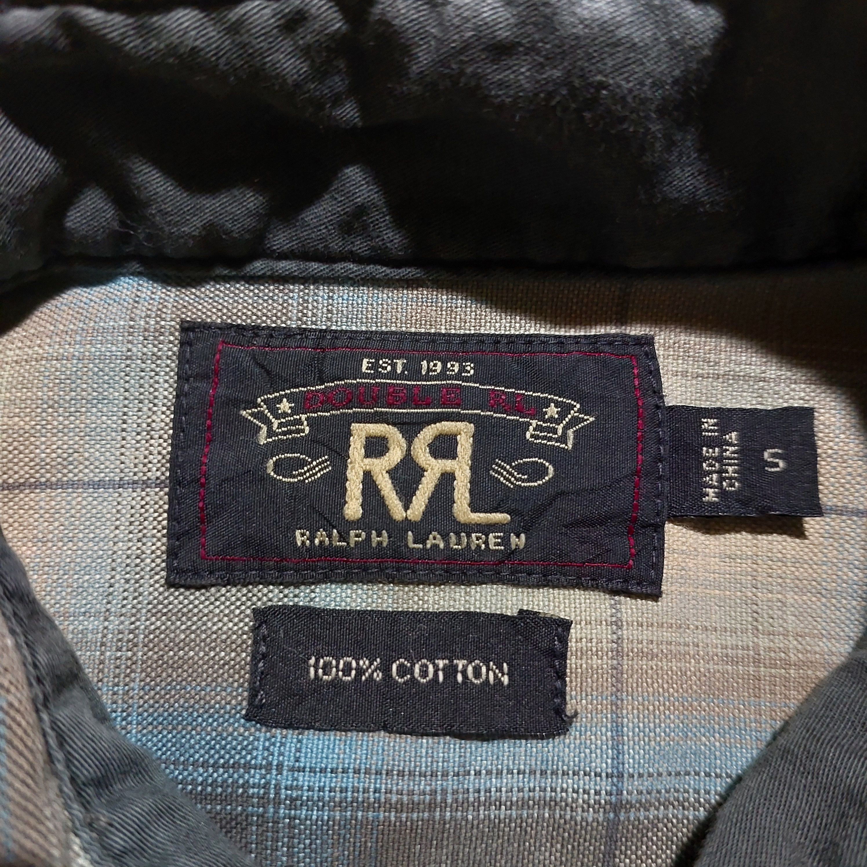 RRL Ralph Lauren RRL Ralph Lauren checkered two pocket shirt Size US S / EU 44-46 / 1 - 9 Thumbnail