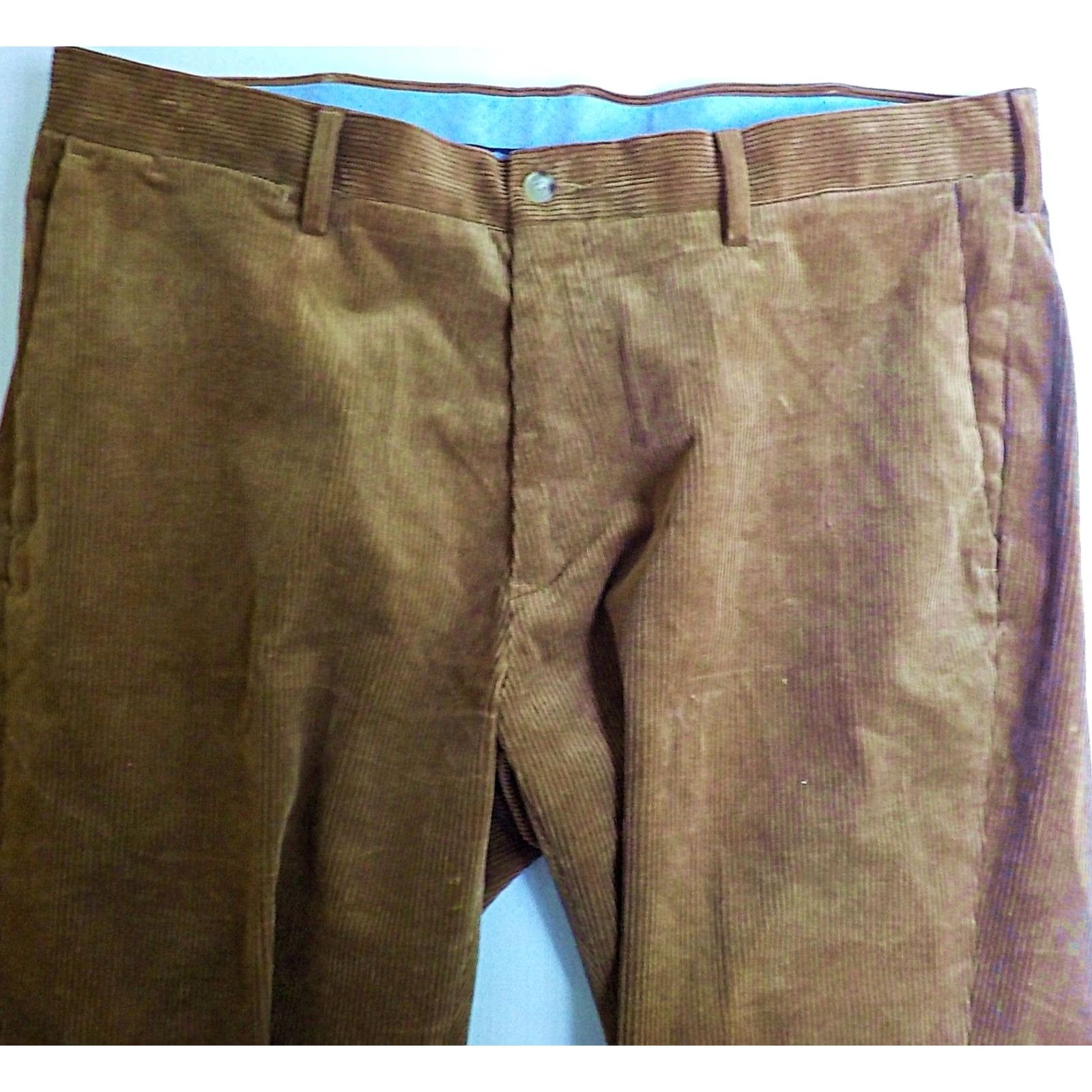 Polo Ralph Lauren POLO RALPH LAUREN Mens Pants Caramel Classic Fit Corduroy 36X32 Size US M / EU 48-50 / 2 - 4 Thumbnail