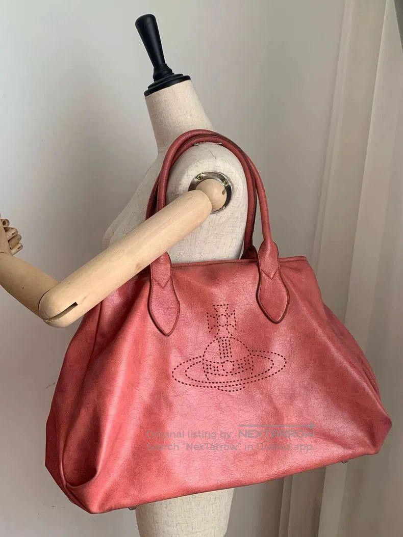 Vivienne Westwood Vivienne Westwood Red Saturn Tote Bag . Size ONE SIZE - 1 Thumbnail