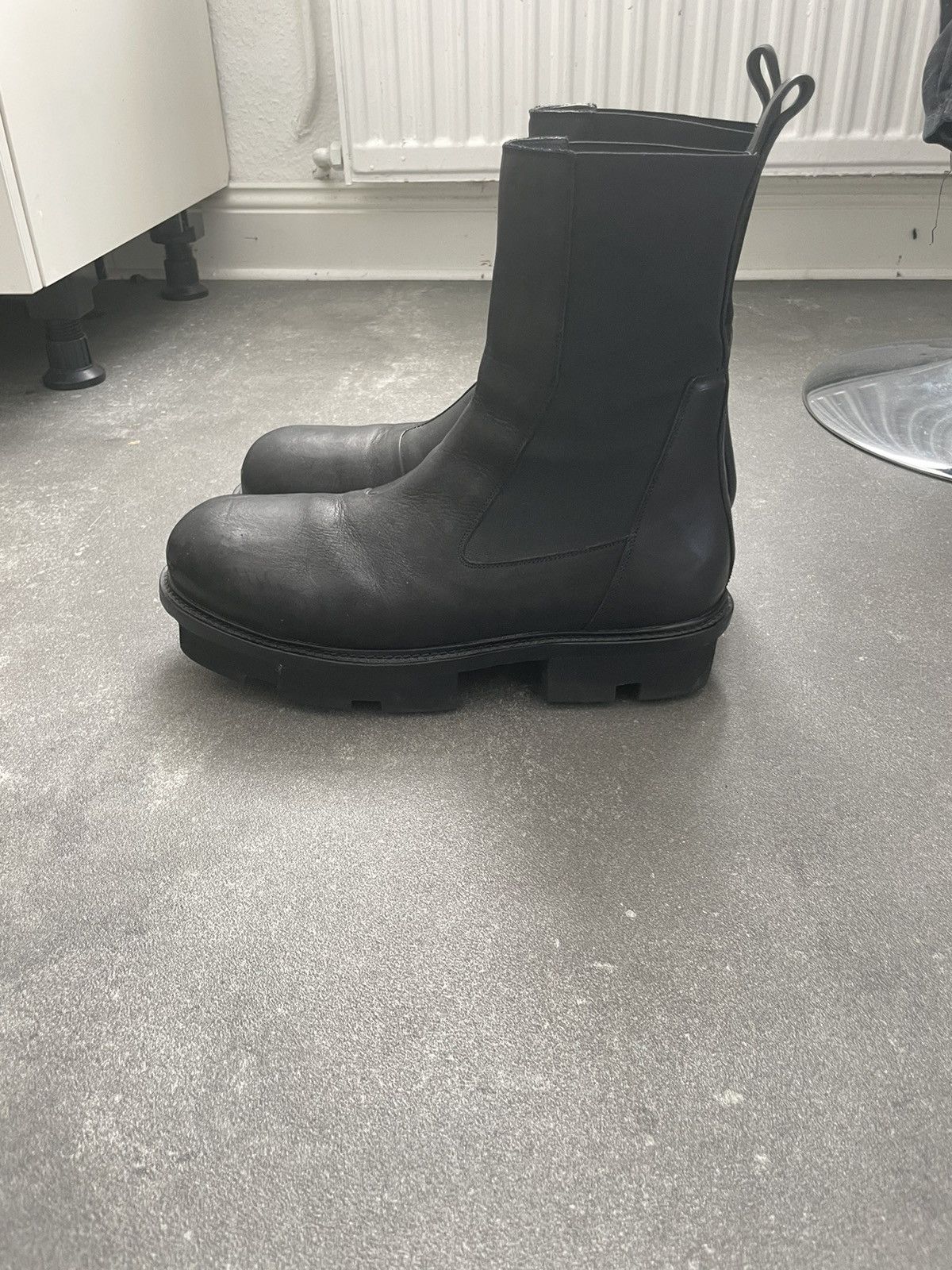 rick owens bozo megatooth ブーツ