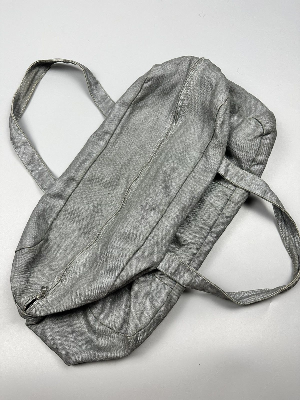 A.P.C. Rare Vintage APC Waxed Linen Tote Bags Size ONE SIZE - 4 Thumbnail