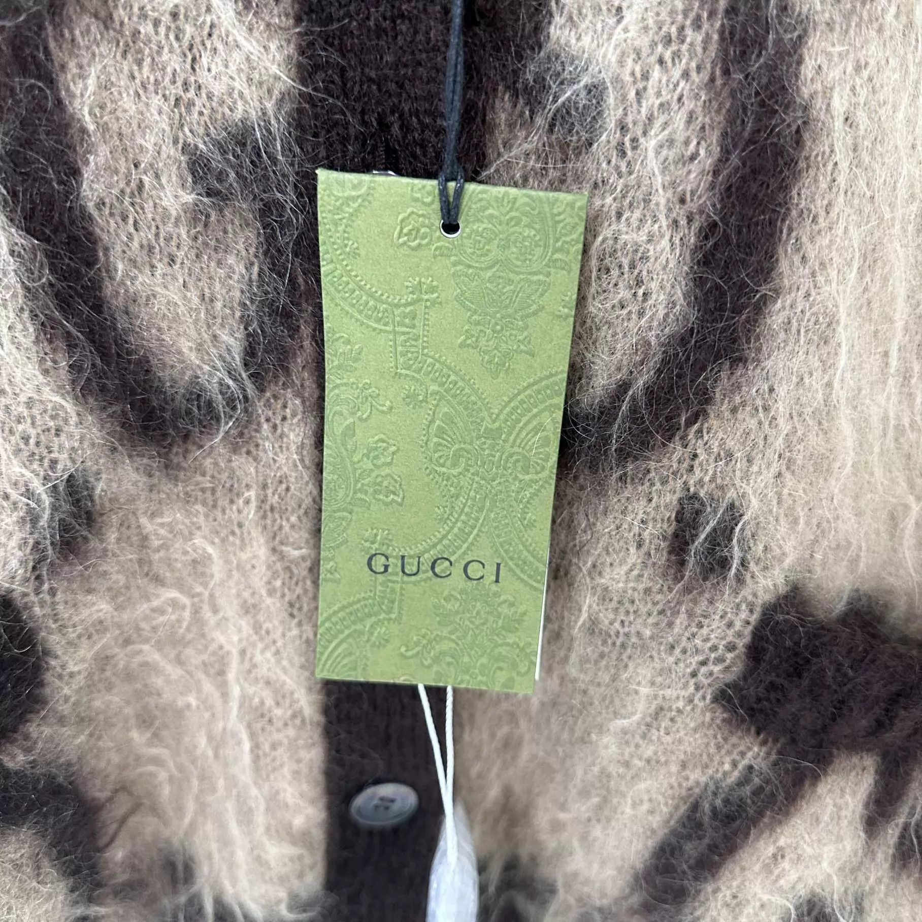 Gucci GUCCI caramel jacquard allover double-face card L Size L / US 10 / IT 46 - 8 Thumbnail