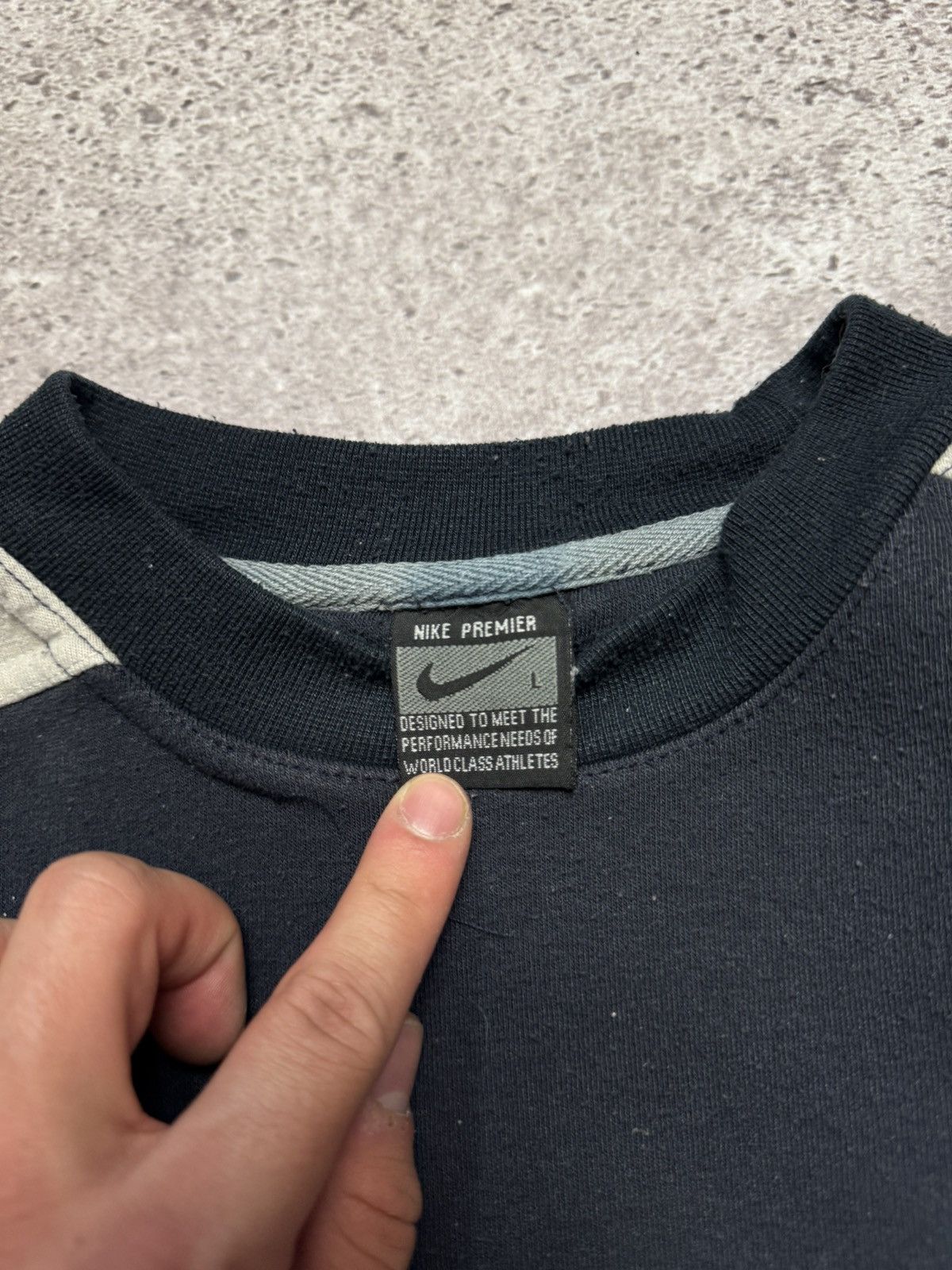 Nike × Vintage Very Rare, vintage Nike sweatshirt 90s Y2K Size US L / EU 52-54 / 3 - 3 Thumbnail