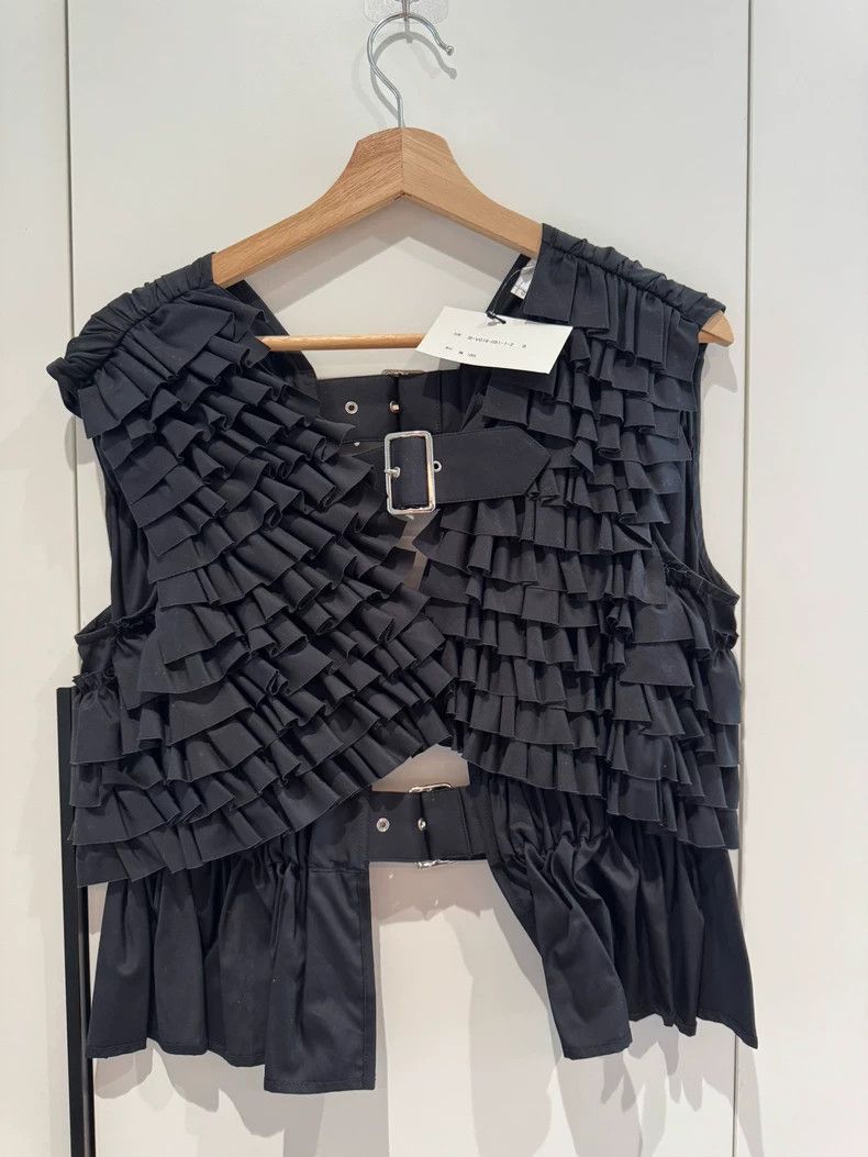 Comme des Garcons Comme Des Garcons Black Hedgehog Vest Size S / US 4 / IT 40 - 1 Thumbnail