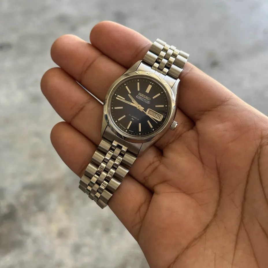 Seiko Vintage Seiko 5 Actus 21 Jewels Day Date Wrist Watch Size ONE SIZE - 1 Thumbnail