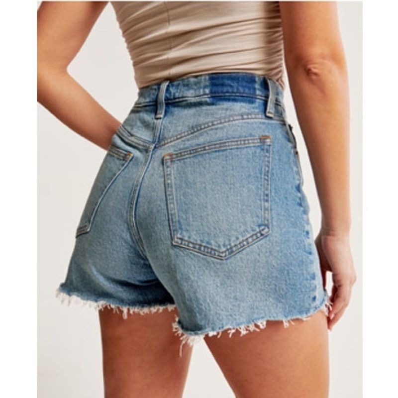 Abercrombie & Fitch Abercrombie & Fitch '90s Relaxed High Rise Plus Short 24 Size 37" - 2 Thumbnail
