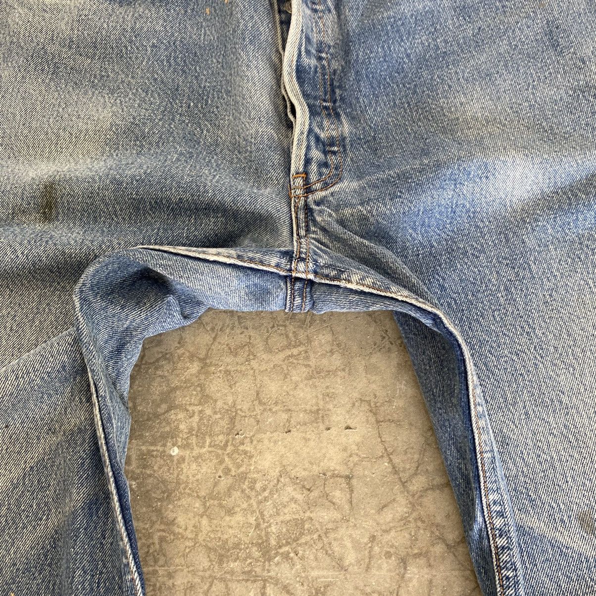 Levi's Size 36x30 VTG Late 90’s Levis 501 Stonewashed Blue Jeans Size US 36 / EU 52 - 14 Thumbnail