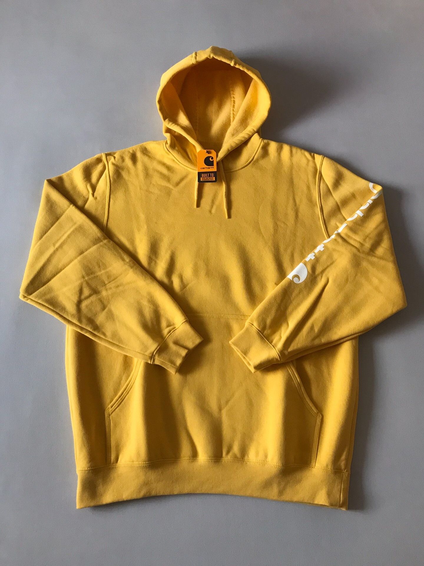 Carhartt Carhartt K288 Y36 Yellow Hoodie L Size US L / EU 52-54 / 3 - 1 Thumbnail