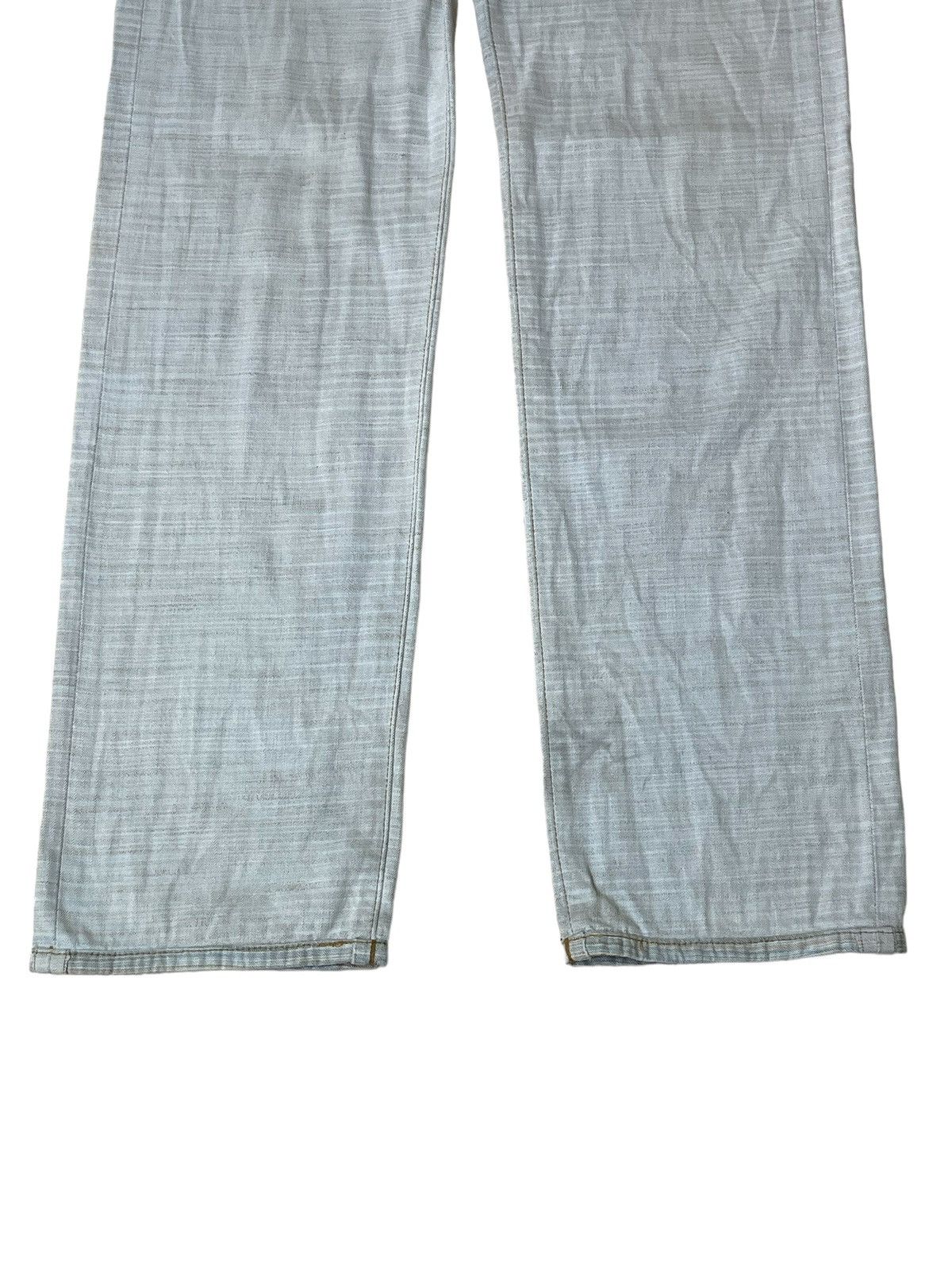 Edwin SICK 90s VINTAGE EDWIN GRAND BLUE SELVAGE 13oz DENIM Size US 33 - 3 Thumbnail