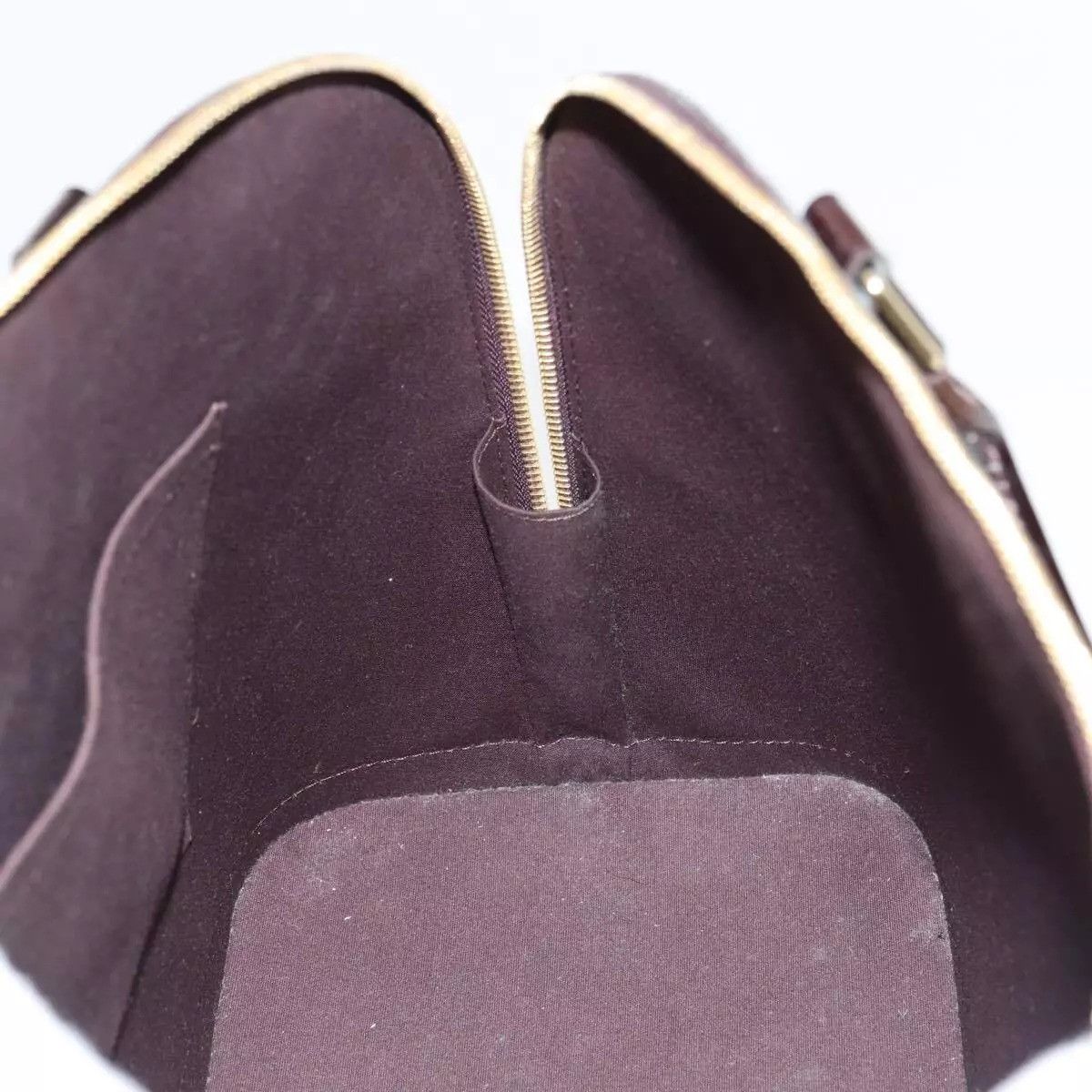 Louis Vuitton LOUIS VUITTON Monogram Vernis Alma GM Hand Bag Amarante Size ONE SIZE - 5 Thumbnail