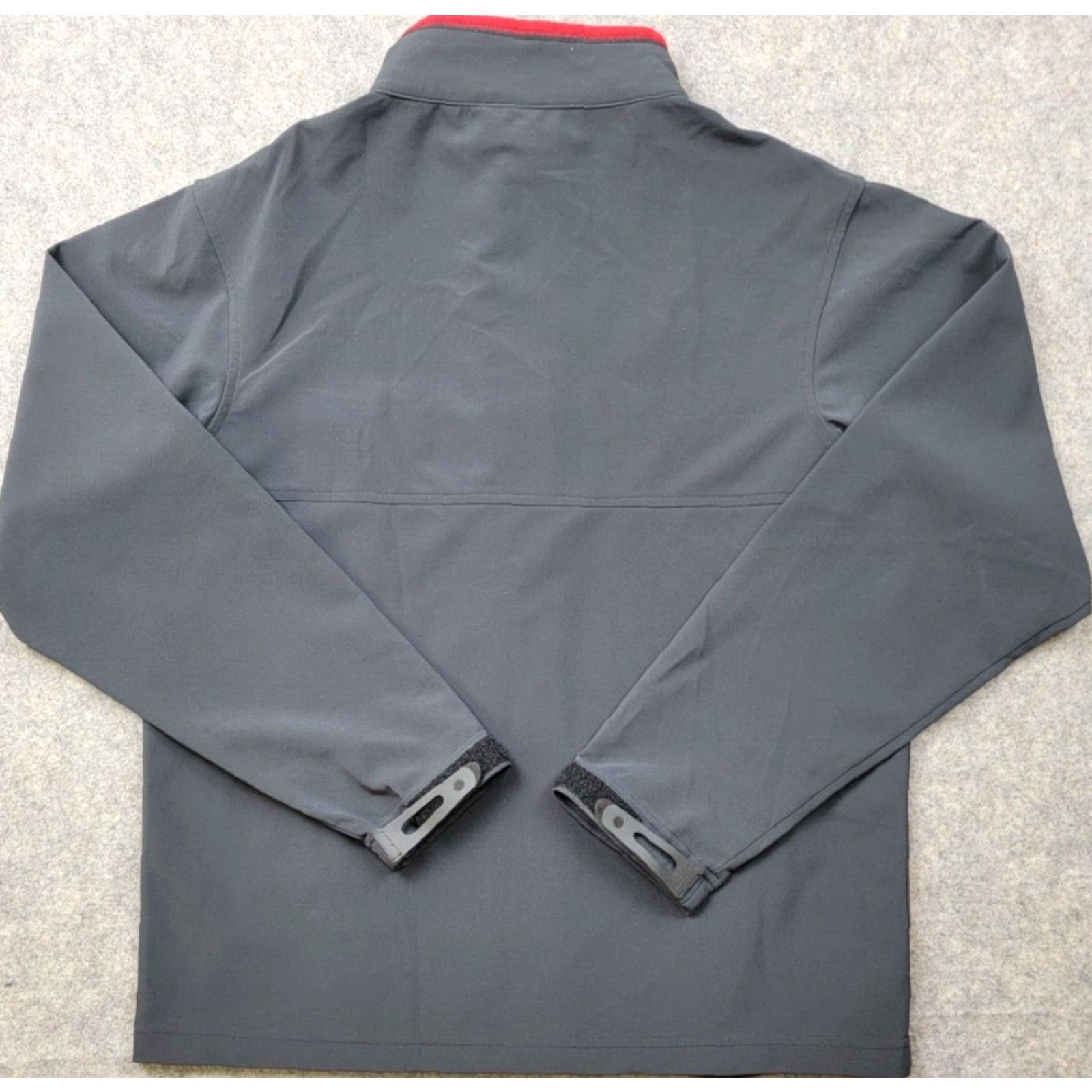 Vintage Rail Riders Jacket Mens Small Black Full Zip Soft Shell Outdoor Hiking Fishing Shirt Size US S / EU 44-46 / 1 - 7 Thumbnail