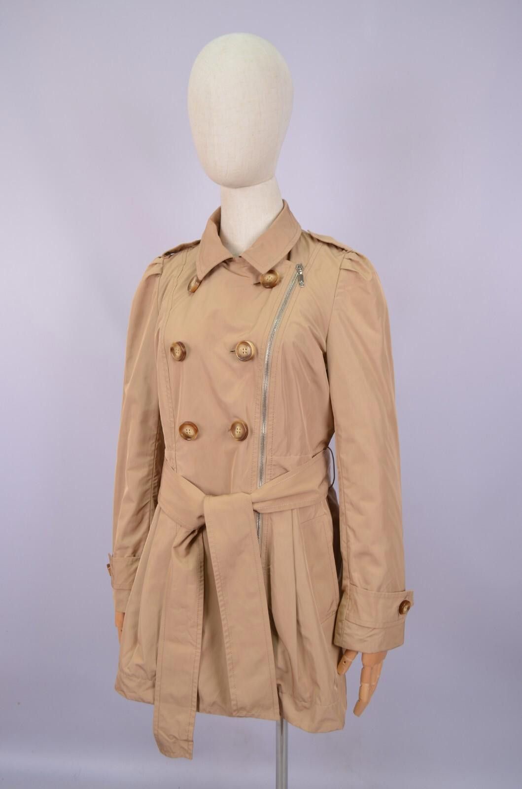 Moncler Womens Moncler Elysee Double Breasted Trench Coat Sz 3/M Size M / US 6-8 / IT 42-44 - 2 Thumbnail