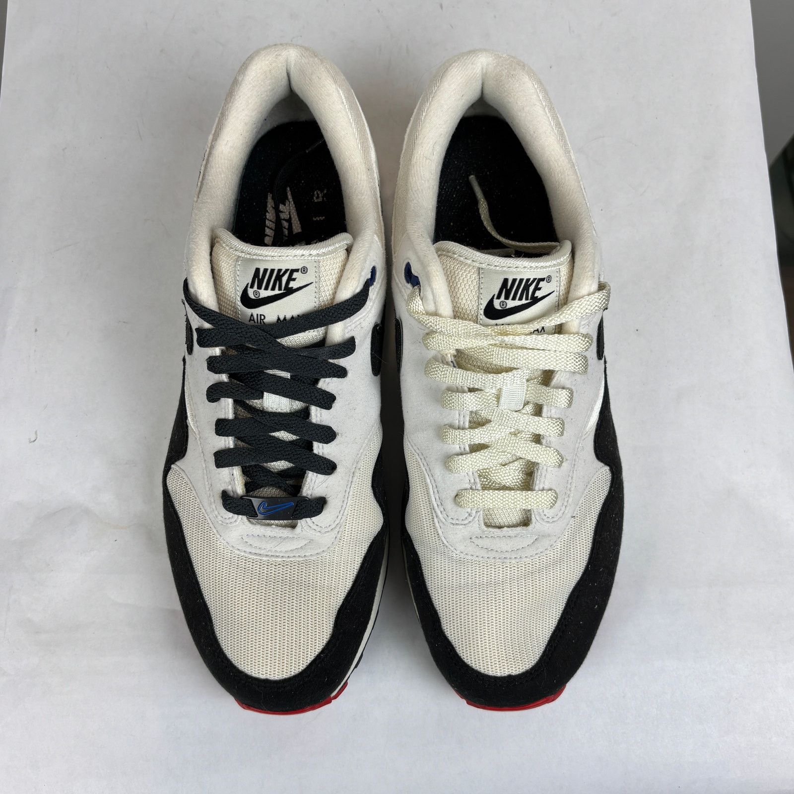 Nike Nike Air Max 1 ID By You Black White Sneakers Men's 11.5 Size US 11.5 / EU 44-45 - 6 Thumbnail