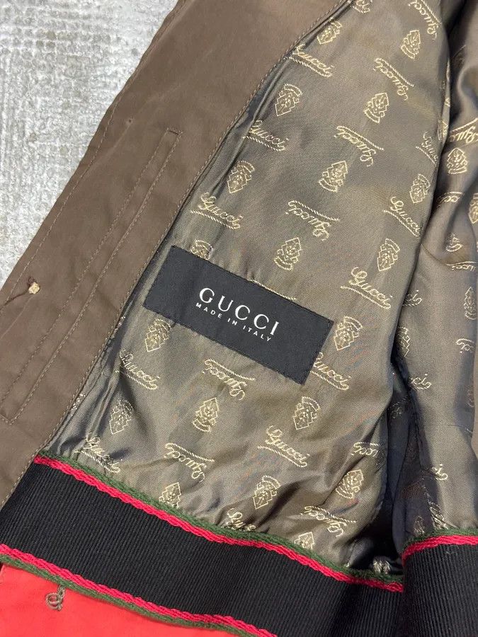 Gucci AW2008 Gucci Officer Beige Utility Cotton Jacket Size US M / EU 48-50 / 2 - 10 Thumbnail