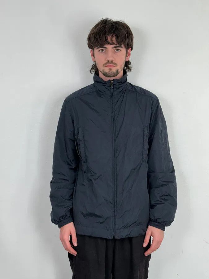 Prada 2000s Prada Linea Rossa Navy Windbreaker Jacket Size US M / EU 48-50 / 2 - 2 Thumbnail