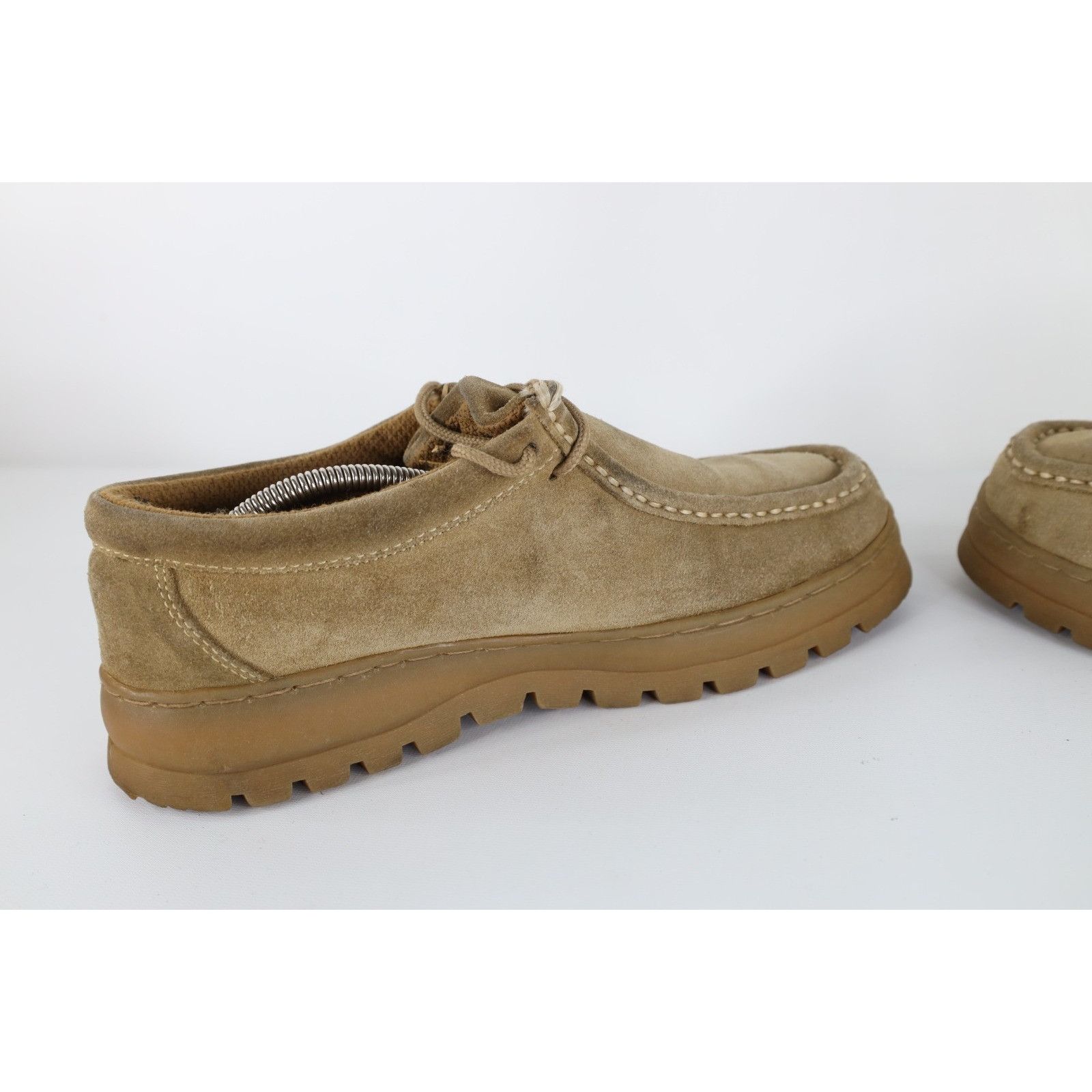 Vintage Vintage 90s Streetwear Chunky Platform Suede Leather Shoes Size US 11 / EU 44 - 7 Thumbnail