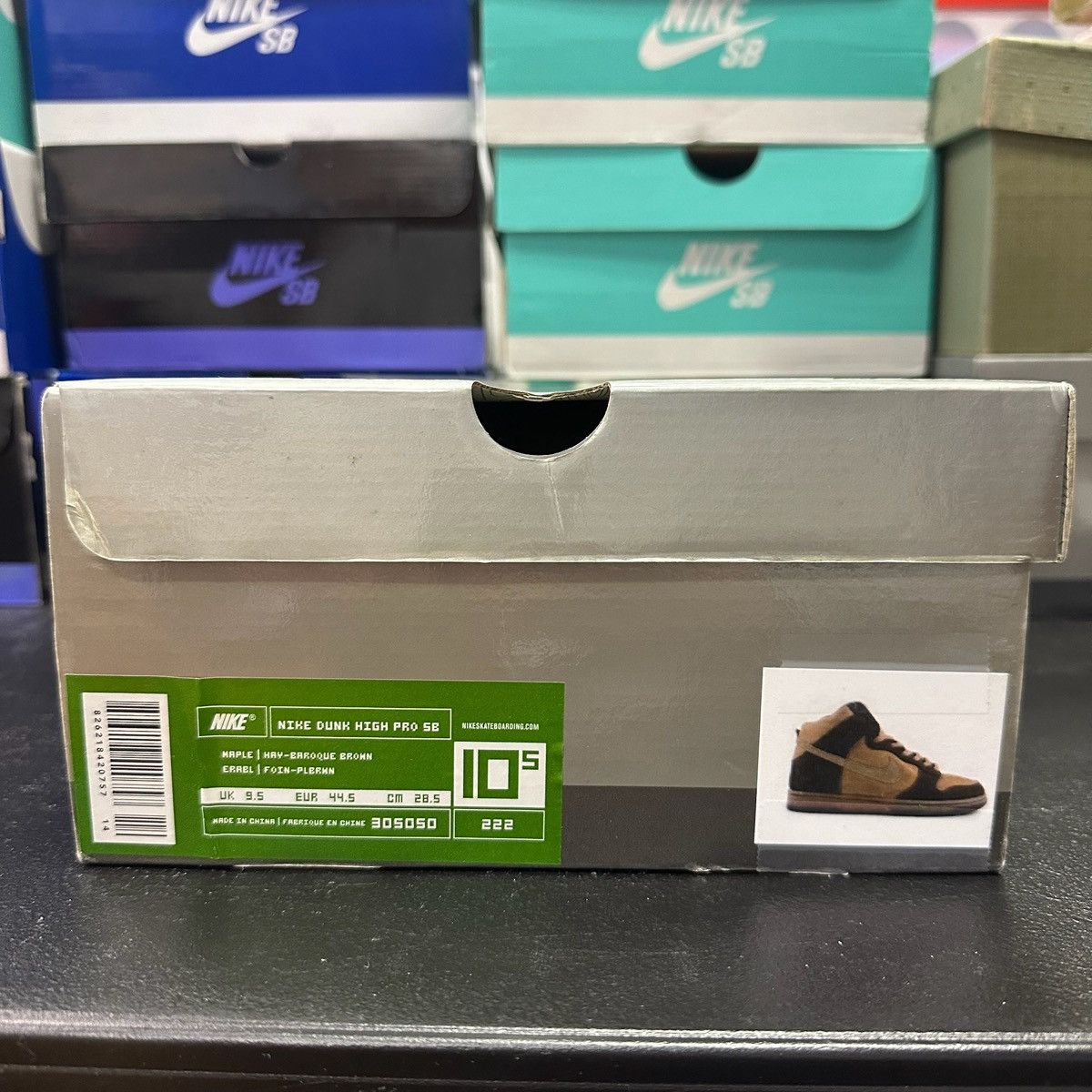 Nike Size 10.5 - Nike Dunk SB High Brown Pack - 305050-222 Size US 10.5 / EU 43-44 - 7 Thumbnail