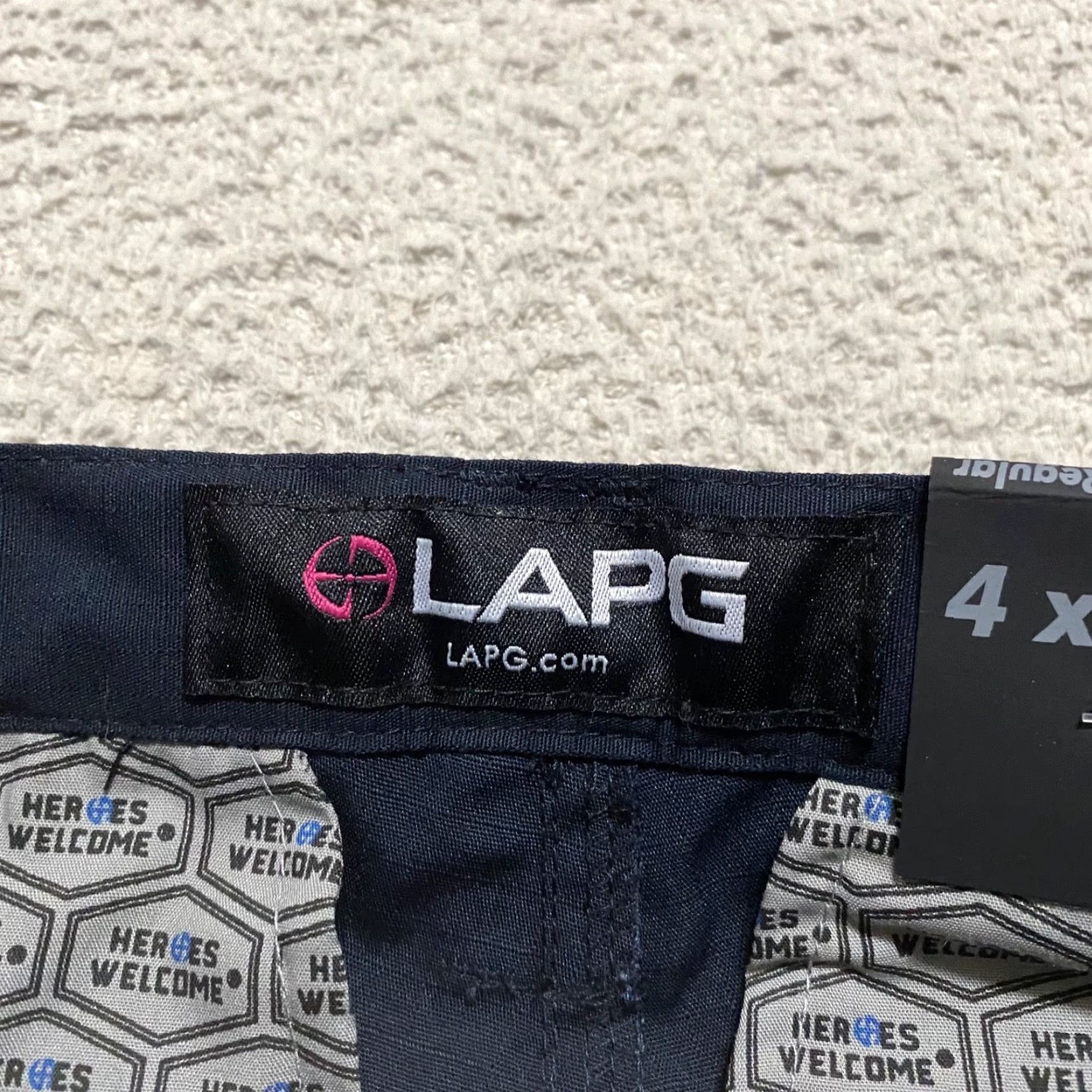 Vintage LAPG Womens Pants Blue Cargo Ripstop Tactical Utility Straight Work OPS Size 27" / US 4 / IT 40 - 3 Thumbnail
