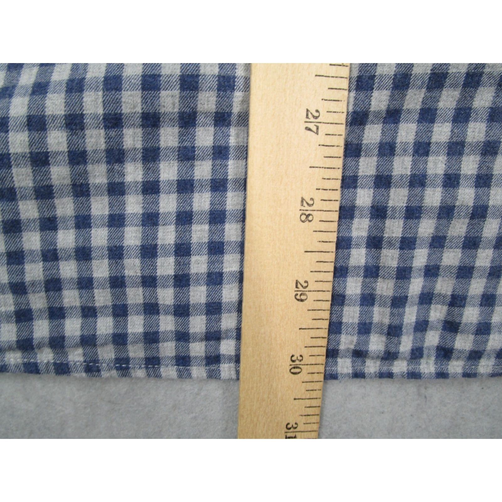 UNTUCKit UNTUCKit Mens Blue Check Button Up Flannel Shirt Big & Tall XXXLC Casual Workwear Long Sleeve Button-Down 100% Cotton Vintage? No Size US XXL / EU 58 / 5 - 7 Thumbnail