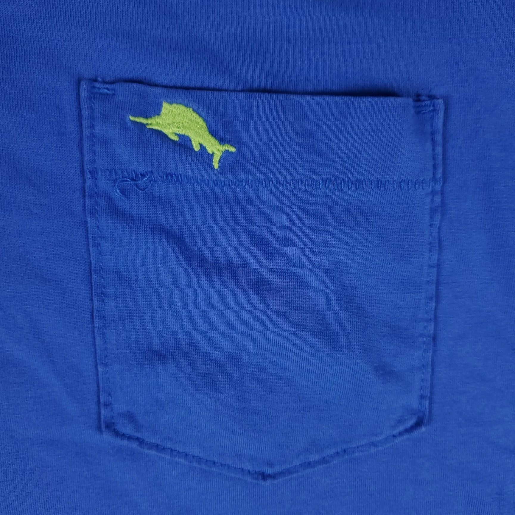 Tommy Bahama VINTAGE Tommy Bahama Polo Shirt Mens 3XL Short Sleeve Casual Blue Cotton Blend Mens Size US XXL / EU 58 / 5 - 2 Thumbnail