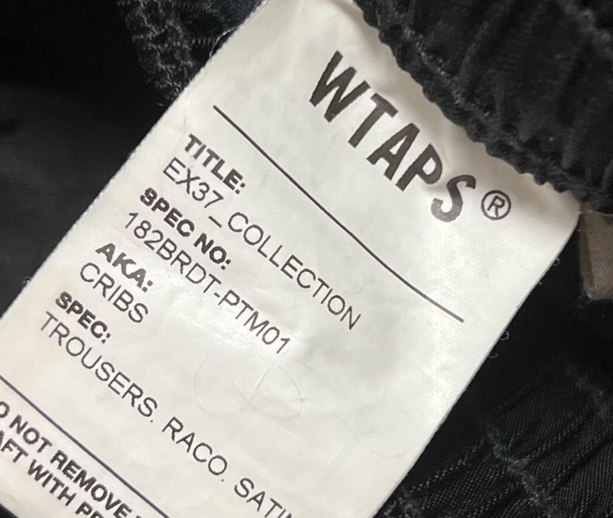 Wtaps WTAPS 18AW CRIBS TROUSERS RACO SATIN Cargo Pants J16 Size US 32 / EU 48 - 8 Thumbnail