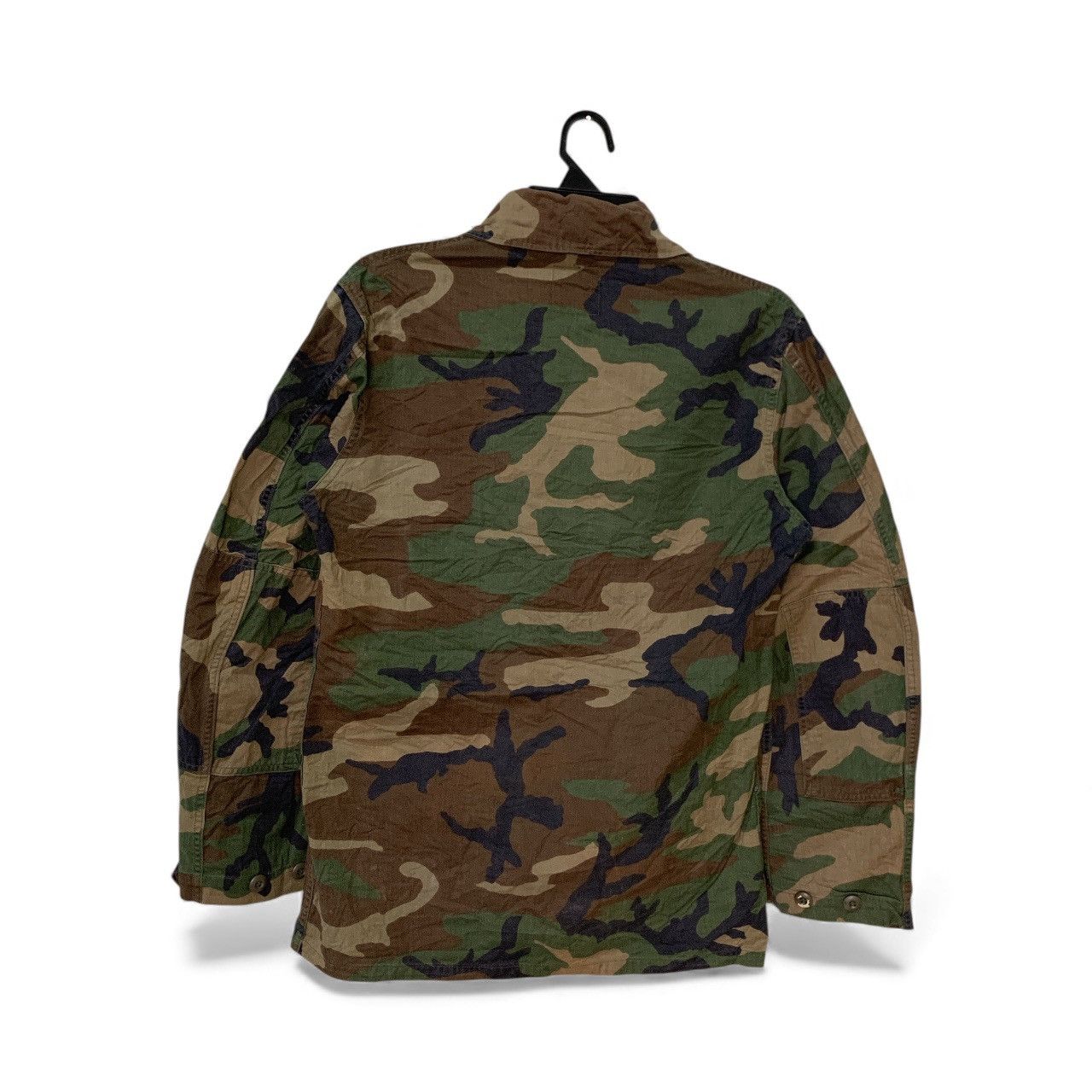 Other Rare Vintage US Army Woodland Camouflage BDU Field Jacket Size US S / EU 44-46 / 1 - 2 Thumbnail