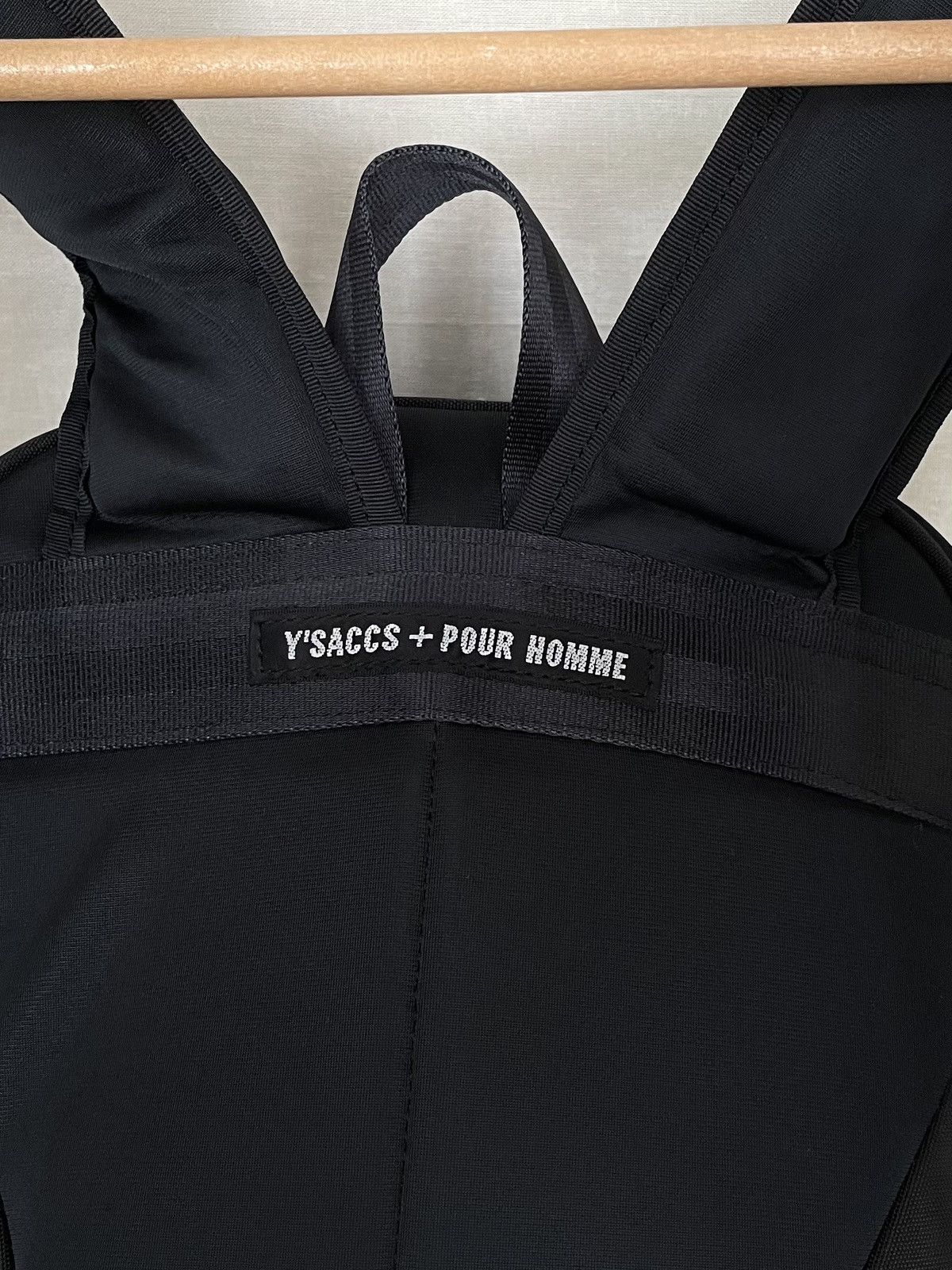 Yohji Yamamoto Y'saccs + Pour Homme Daypack Backpack by Yohji Yamamoto Size ONE SIZE - 7 Thumbnail