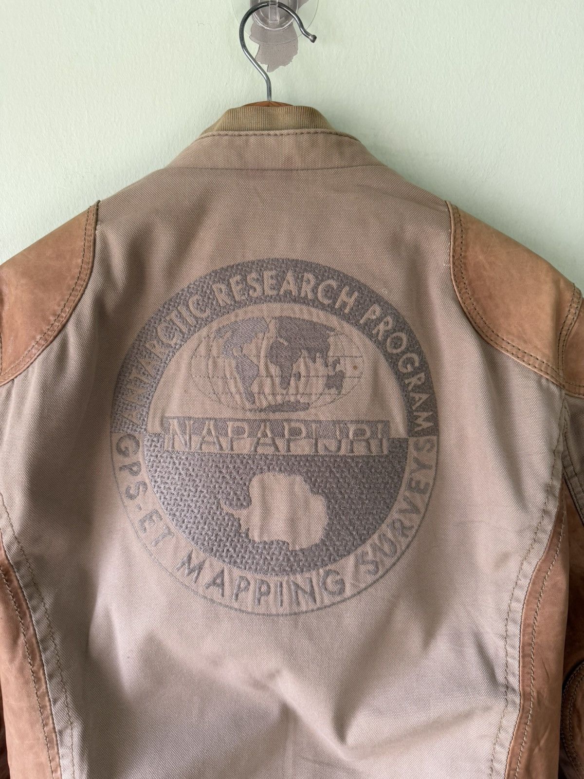 Napapijri Napapijri Antartic Leather Jacket Size US M / EU 48-50 / 2 - 3 Thumbnail