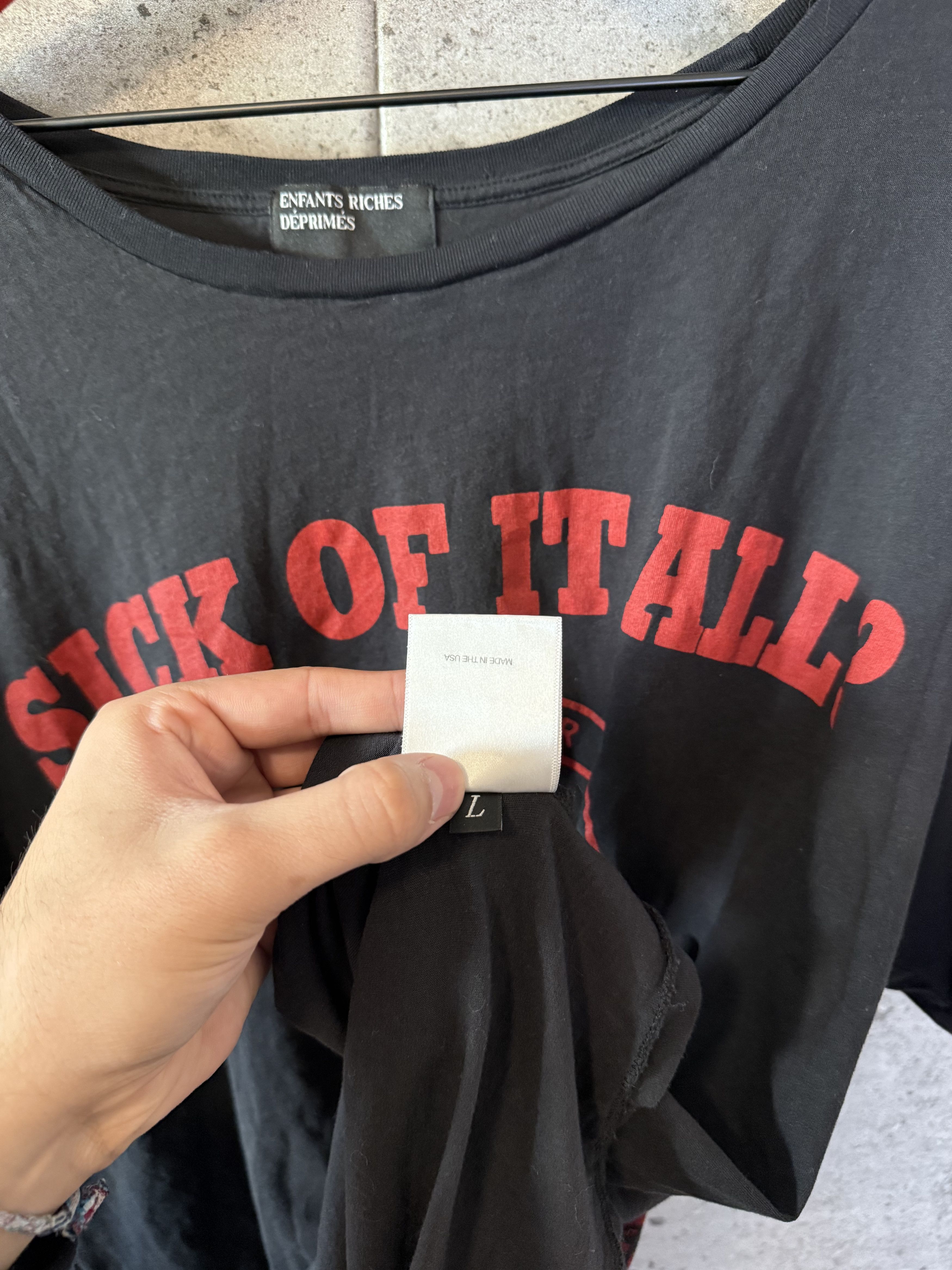Enfants Riches Deprimes Enfants riches deprimes heroine anonymous t shirt Size US L / EU 52-54 / 3 - 7 Thumbnail