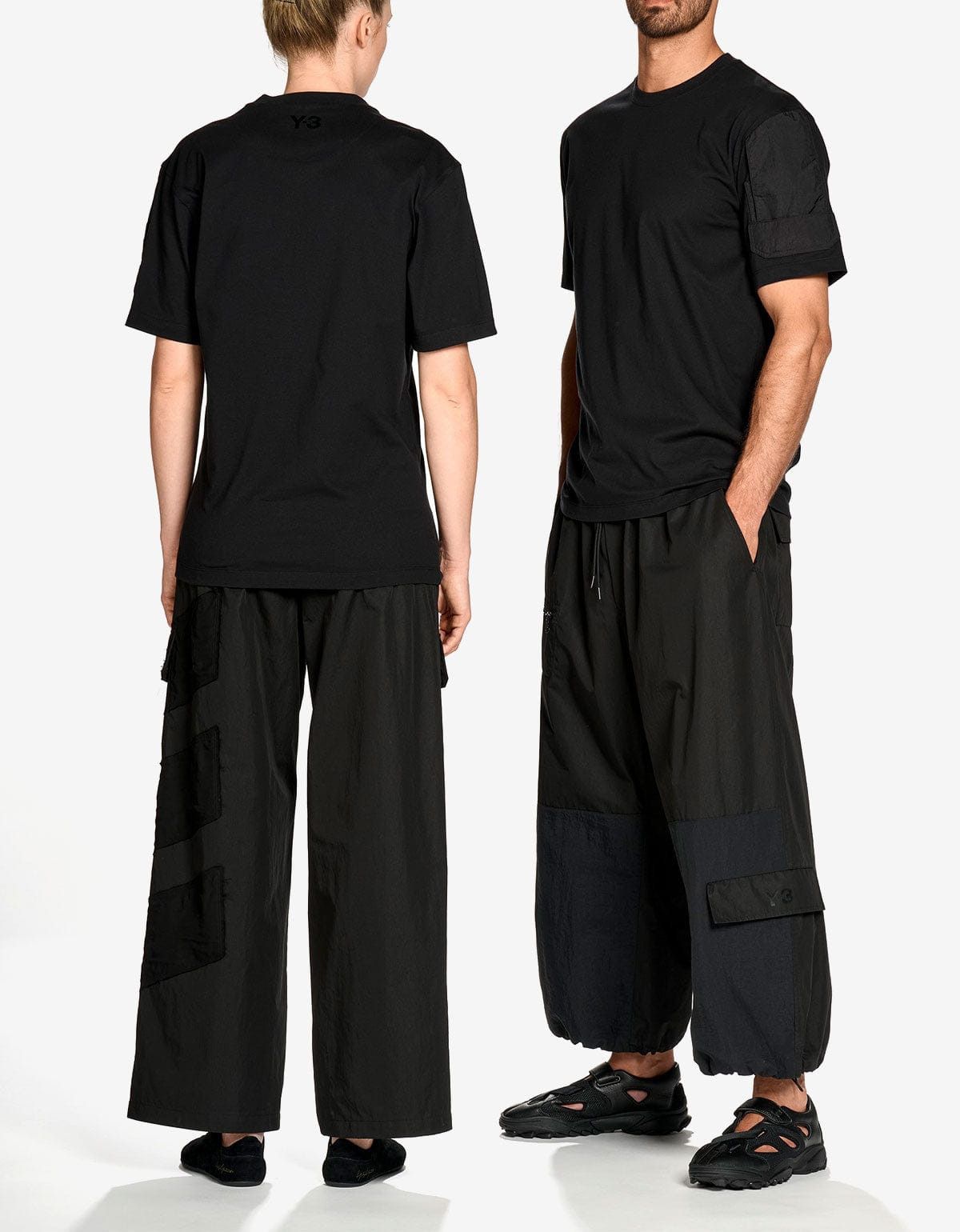 Y-3 Y-3 Black Utility T-Shirt Size US M / EU 48-50 / 2 - 2 Thumbnail