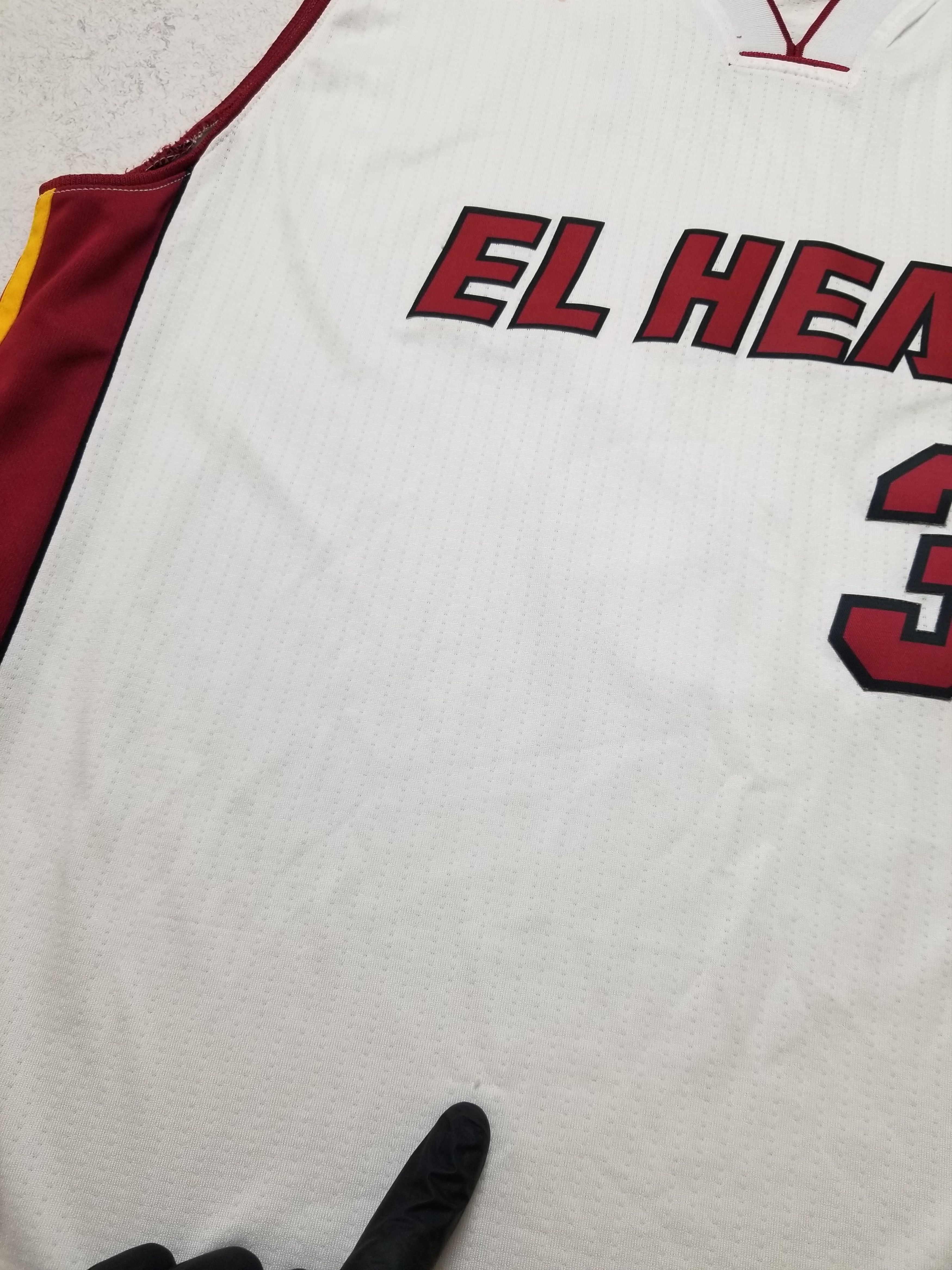 Adidas Adidas Miami Heat Dwyane Wade #3 Latin Nights Home Jersey Size US XL / EU 56 / 4 - 22 Thumbnail