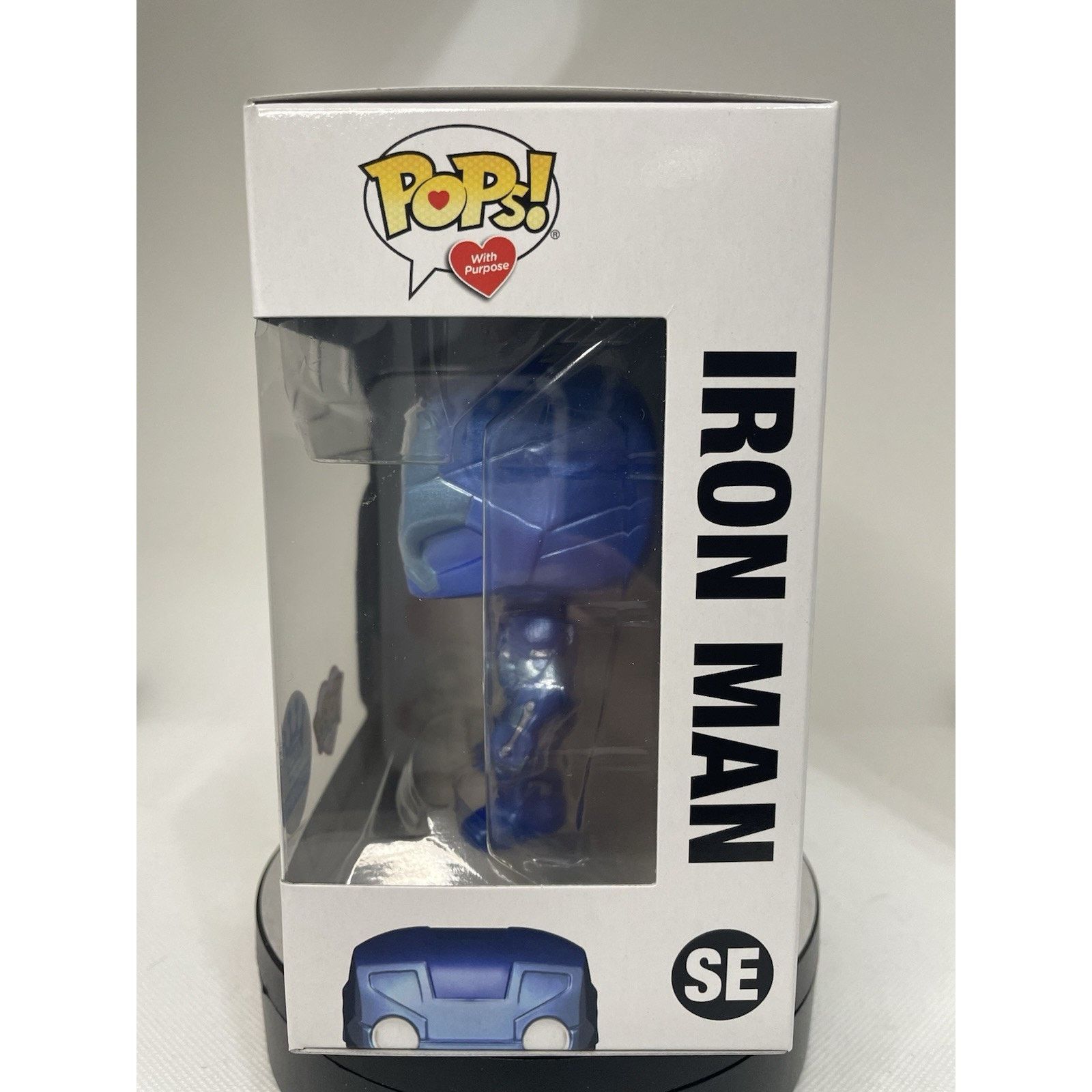 Marvel Comics Funko Pop! Iron Man Metallic - Funko Exclusive Make A Wish Size ONE SIZE - 3 Thumbnail