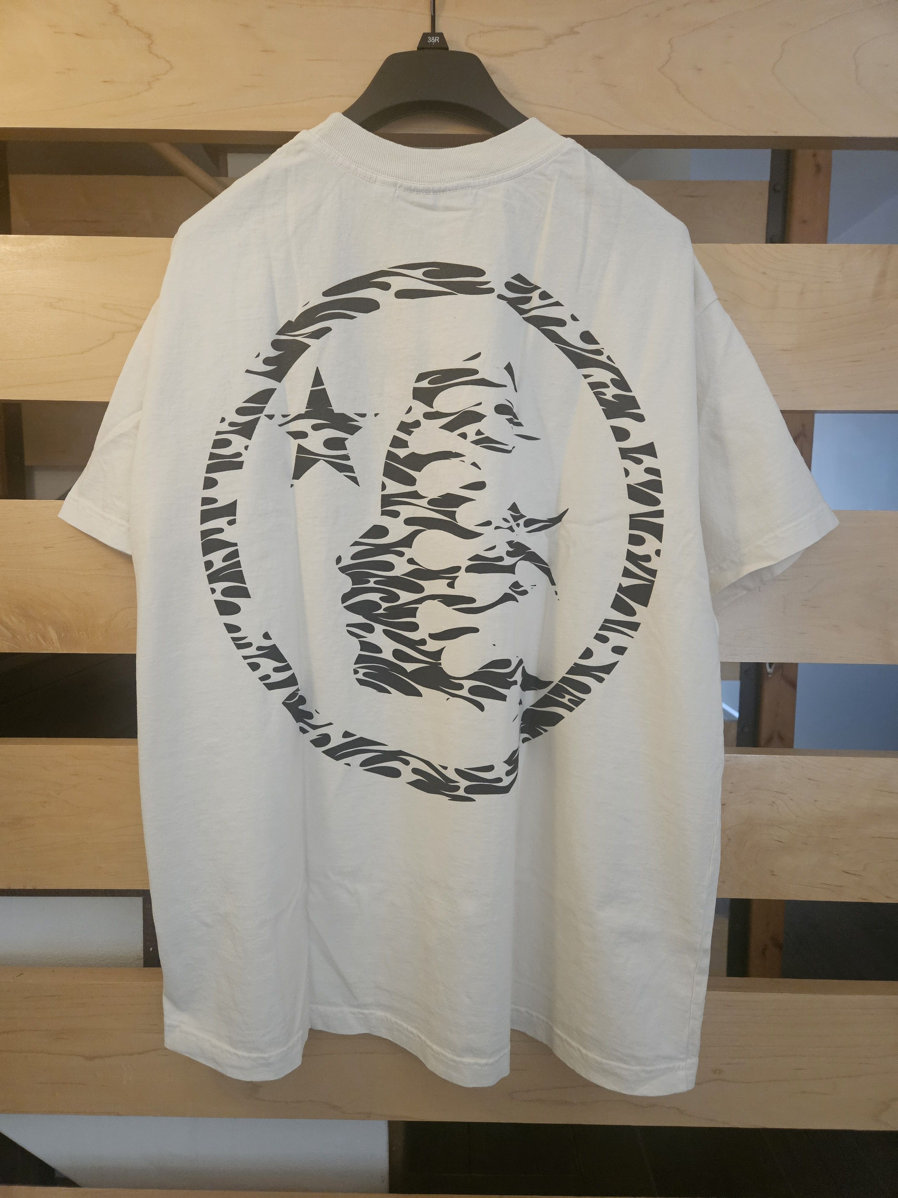 HELLSTAR Tribal Classic Logo White T Shirt Size US L / EU 52-54 / 3 - 1 Thumbnail