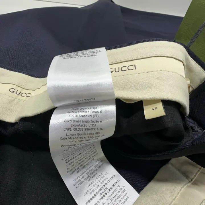 Gucci Gucci Black Loose Straight-leg Casual Pants-2507 Size US 44 / EU 60 - 5 Thumbnail