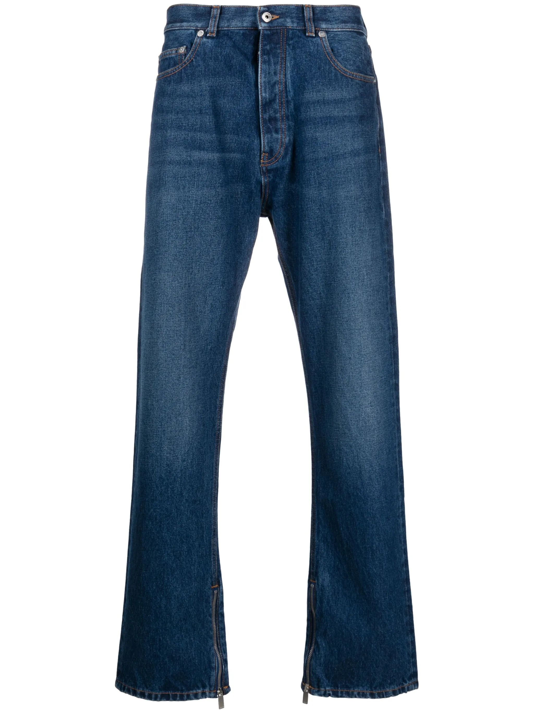 Off-White o1y0225 Denim Pant in Blue Size US 32 / EU 48 - 1 Thumbnail