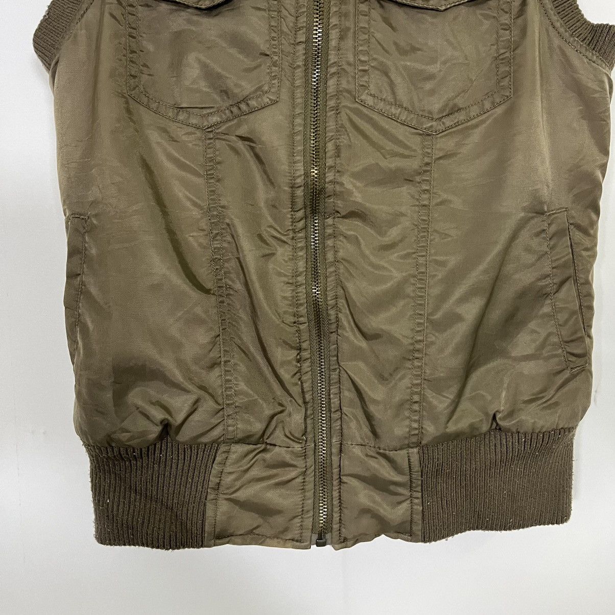 If Six Was Nine 2000s RISTTY FUR HOODED VEST Size US S / EU 44-46 / 1 - 3 Thumbnail