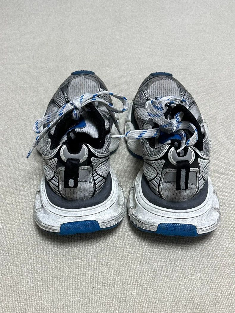 Balenciaga Balenciaga Blue and White Low Top Shoes 2502-Nextarrow Size US 8 / EU 41 - 3 Thumbnail