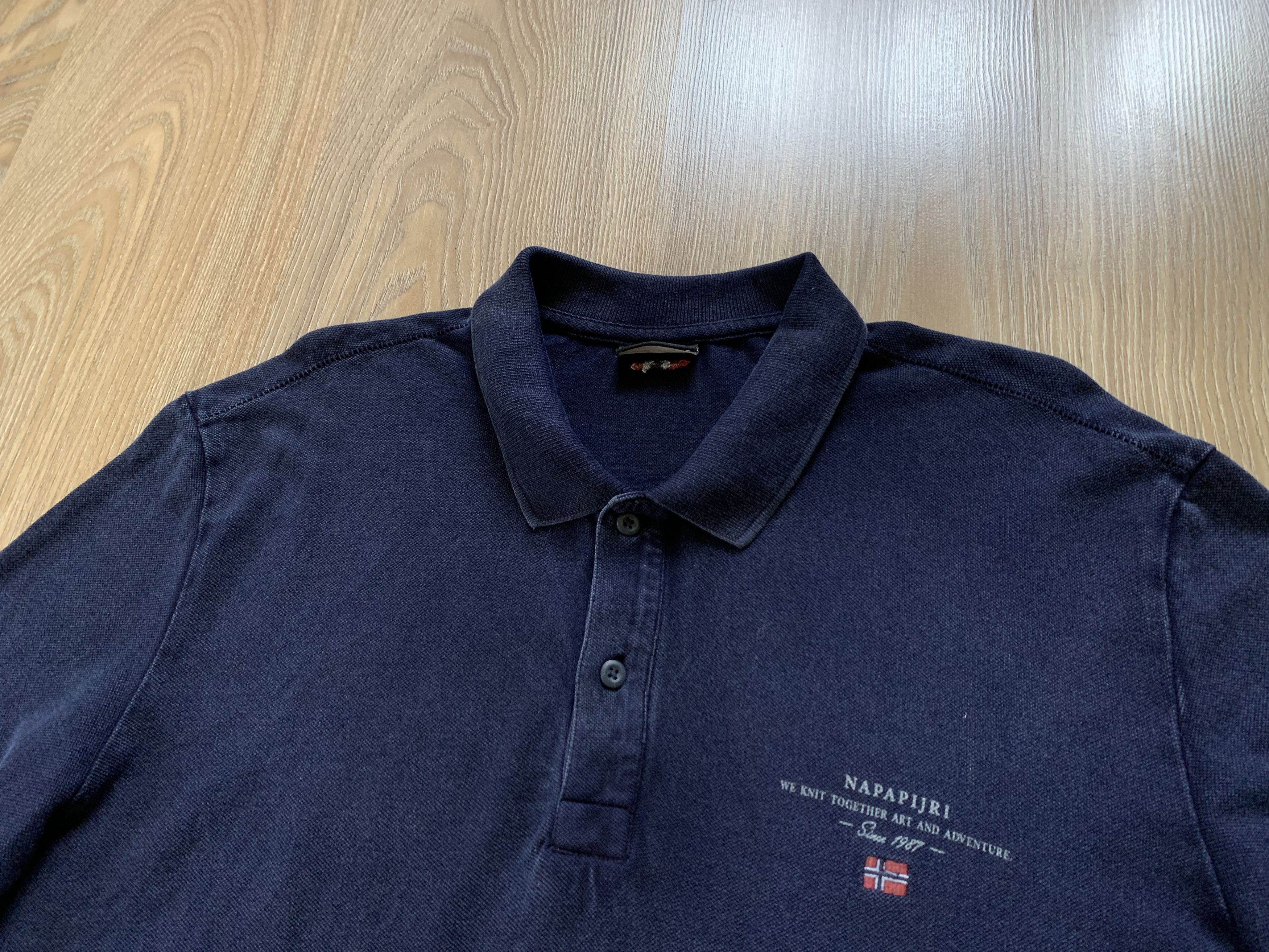 Napapijri Napapijri Cotton Polo T Shirt Size US L / EU 52-54 / 3 - 4 Thumbnail