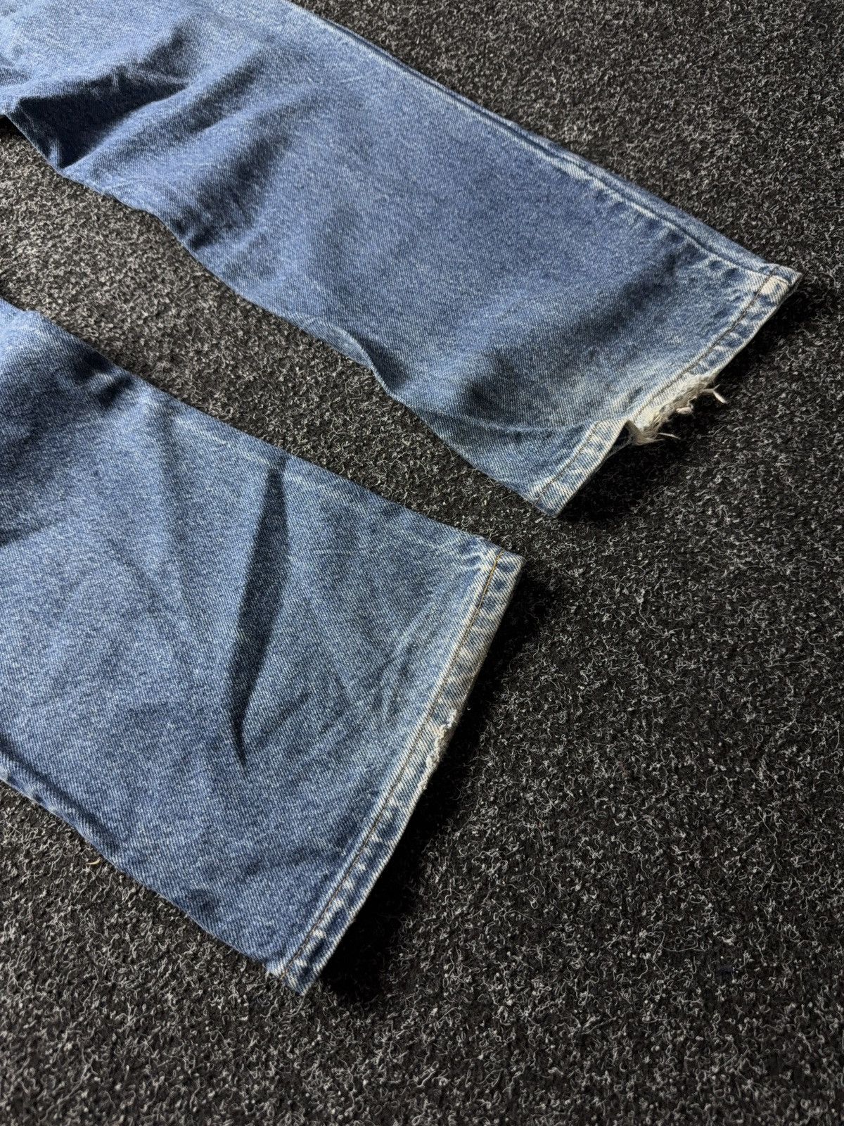 Levi's Vintage Clothing Archive Vintage 90s Levi’s 517 Made in USA Bootcut Jeans Size US 35 - 18 Thumbnail
